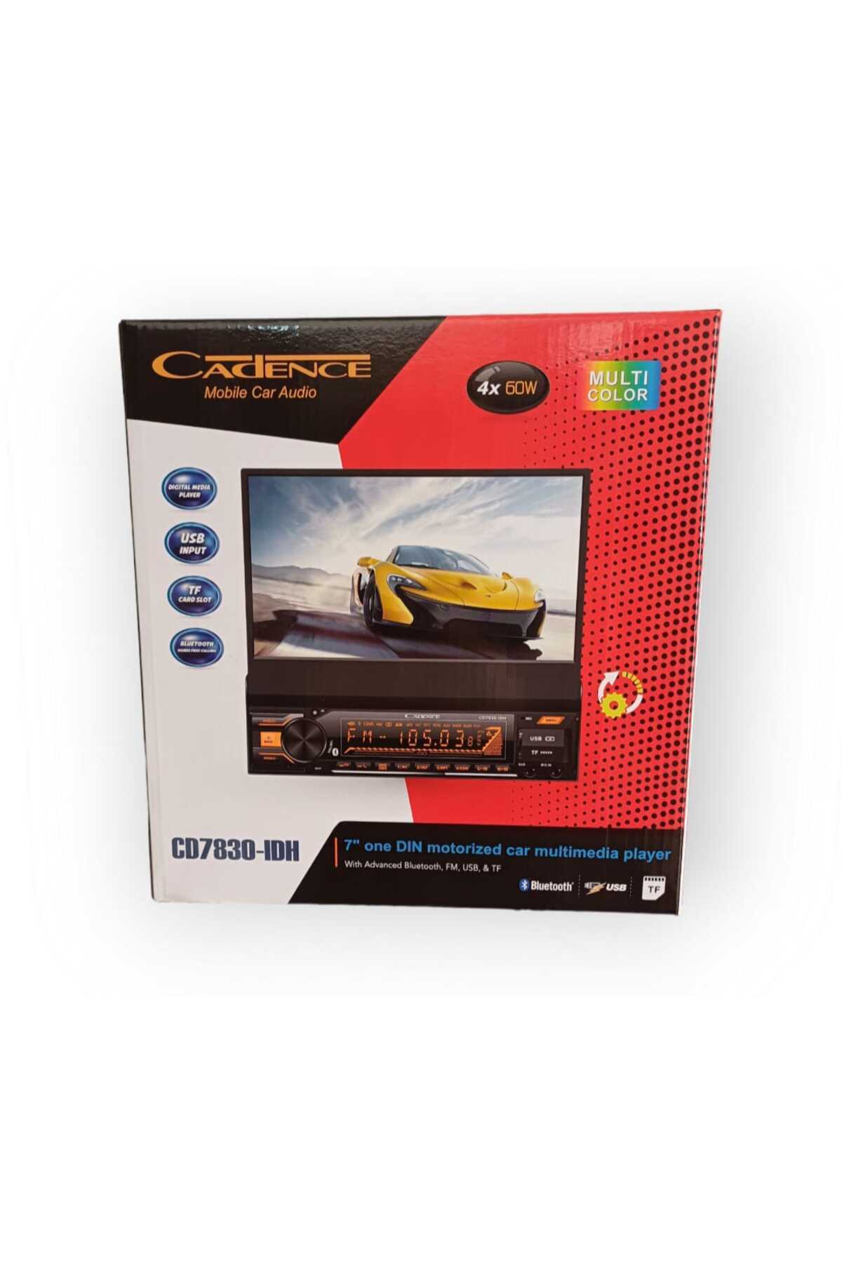 Cadence Indash Otomatik Içten Çıkma Teyp Cd 7830-ıdh 2024 New