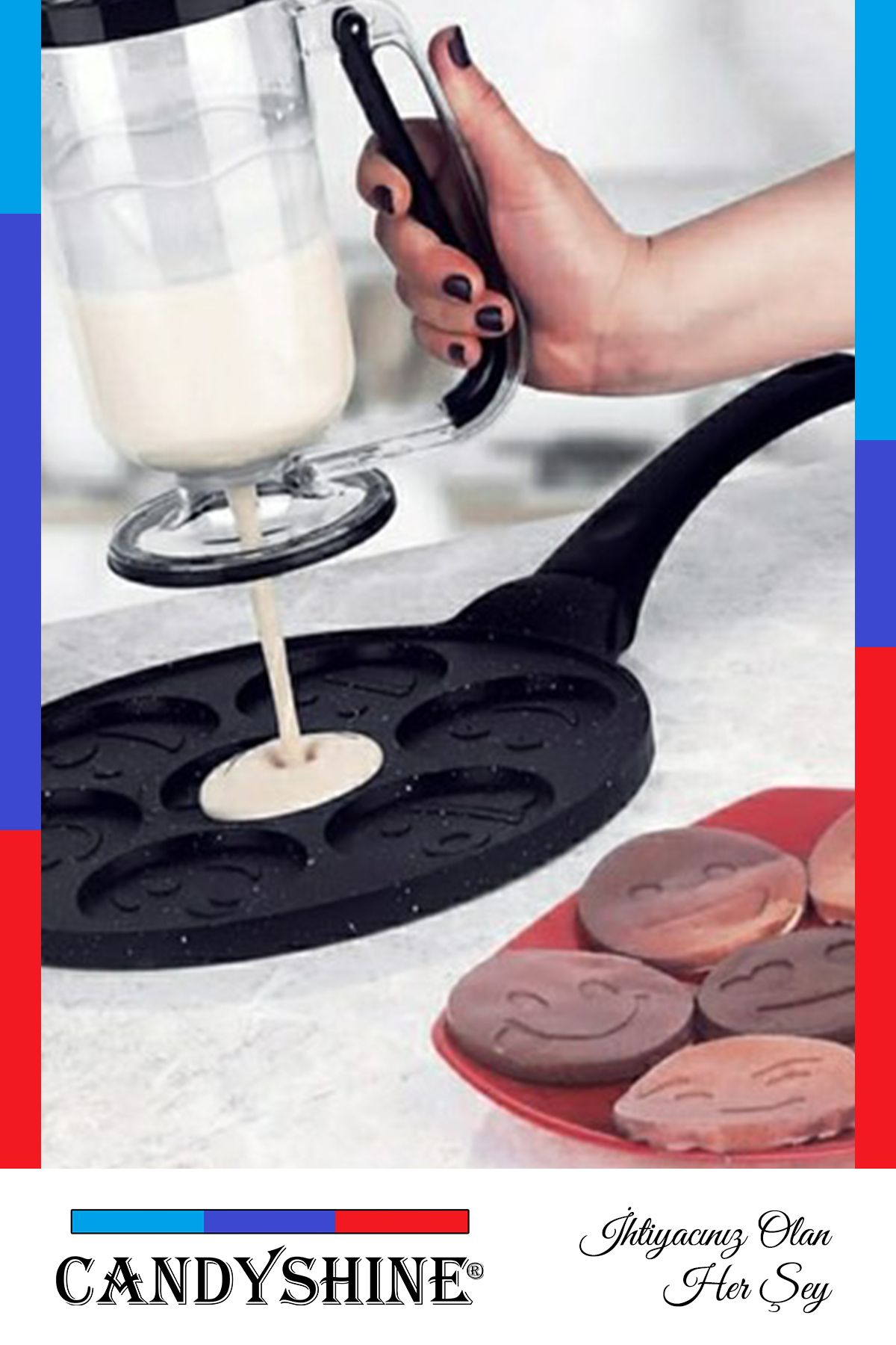 CandyShine-Dough Scale Portioner - Crepe Muffin Cream and Pudding Easy Flowing Helper 3
