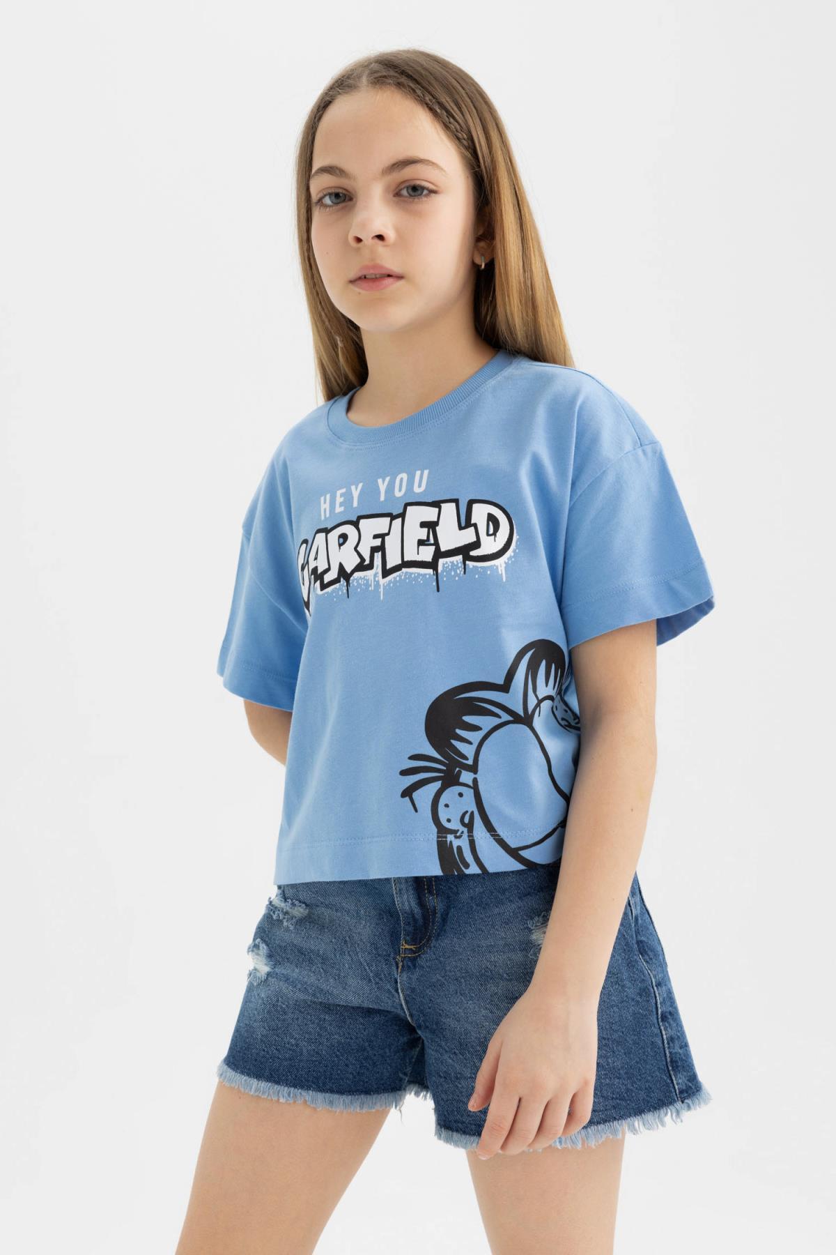 تیشرت دخترانه دفاکتو Defacto اورجینال دخترانه کد کالا C4478A824SM - تصویر 4