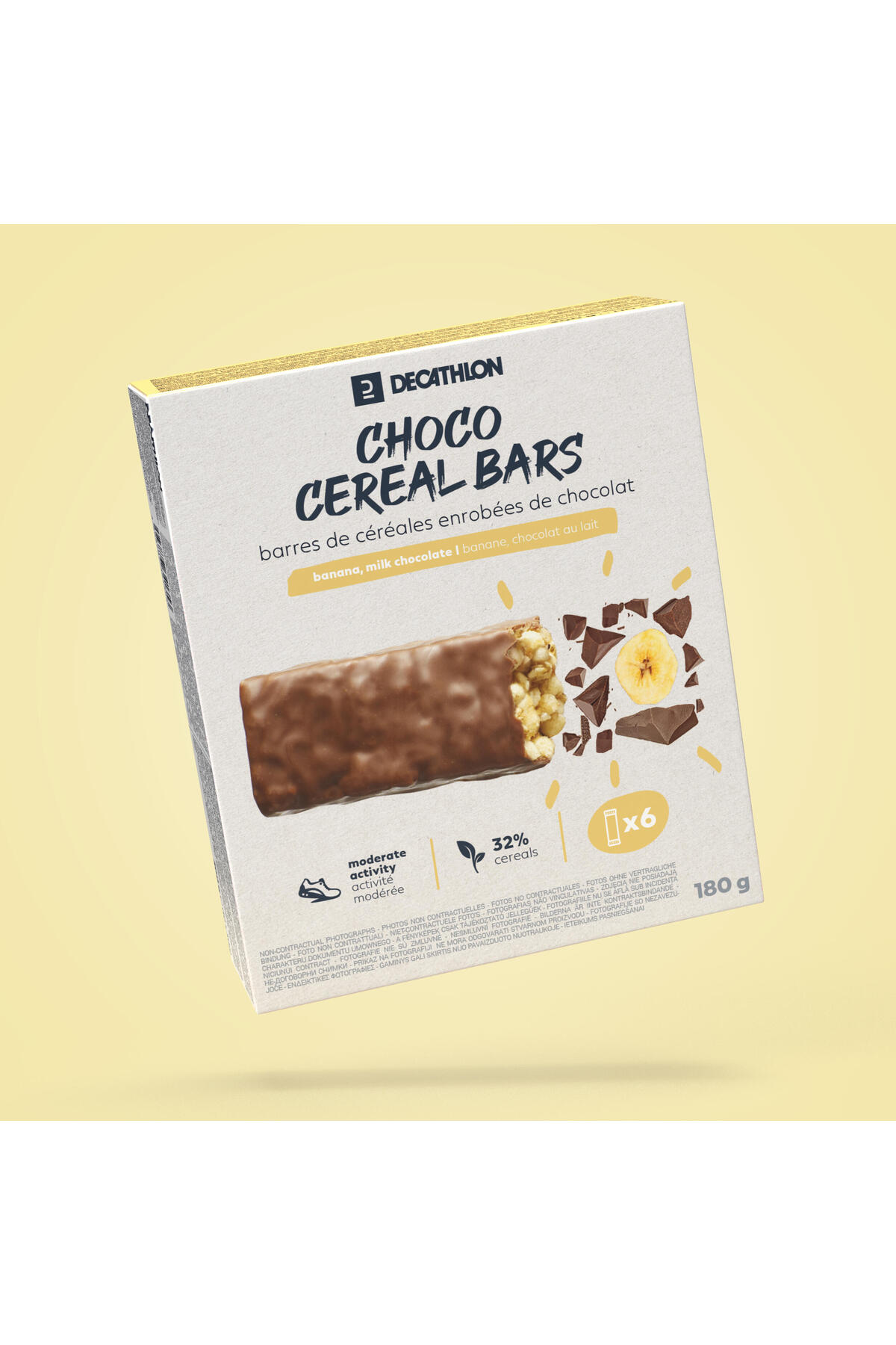 Decathlon Tahıl Barı - 6 Adet - Çikolata / Muz