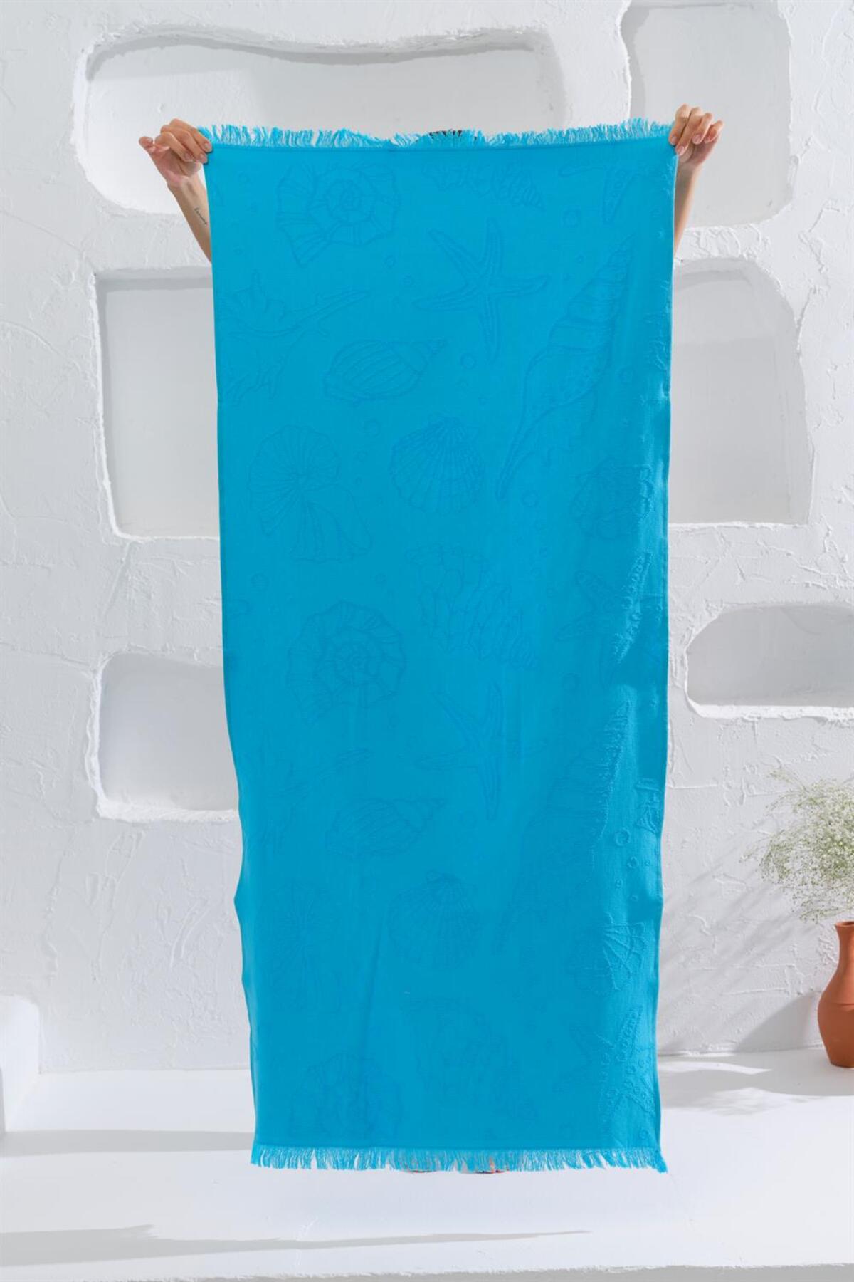 Homelover %100 Pamuk Peştemal Püskül Detay Plaj Deniz Havlusu Stella 70x150