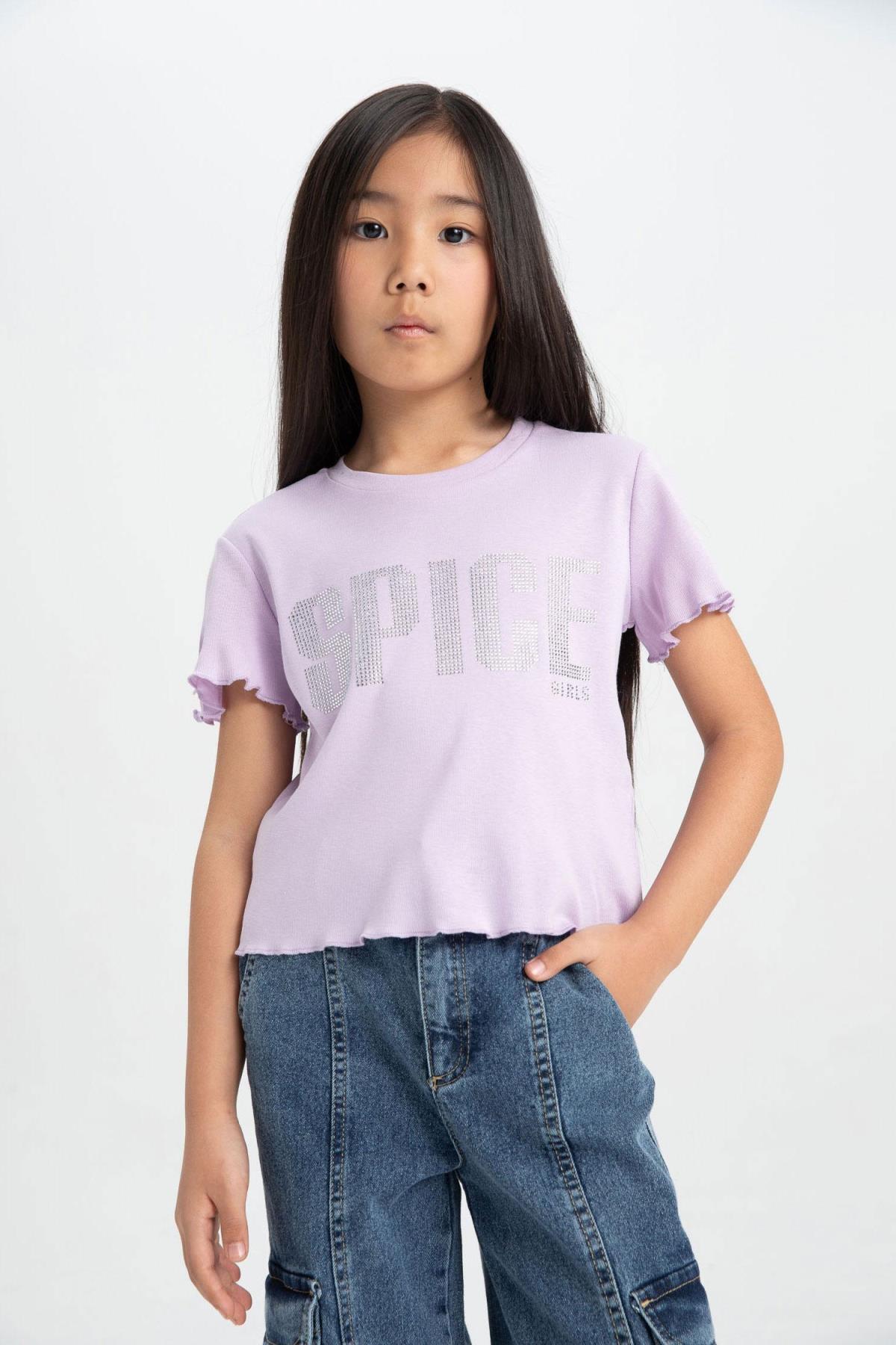 تی شرت دخترانه دفاکتو | C2634A824SM Defacto - Image 3