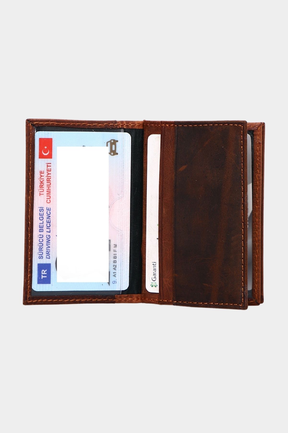 کارت دار مردانه و زنانه 0825 چرمی واقعی عمودی SUPER SLIM یونیسکس CARD HOLY G2 TABA Grande