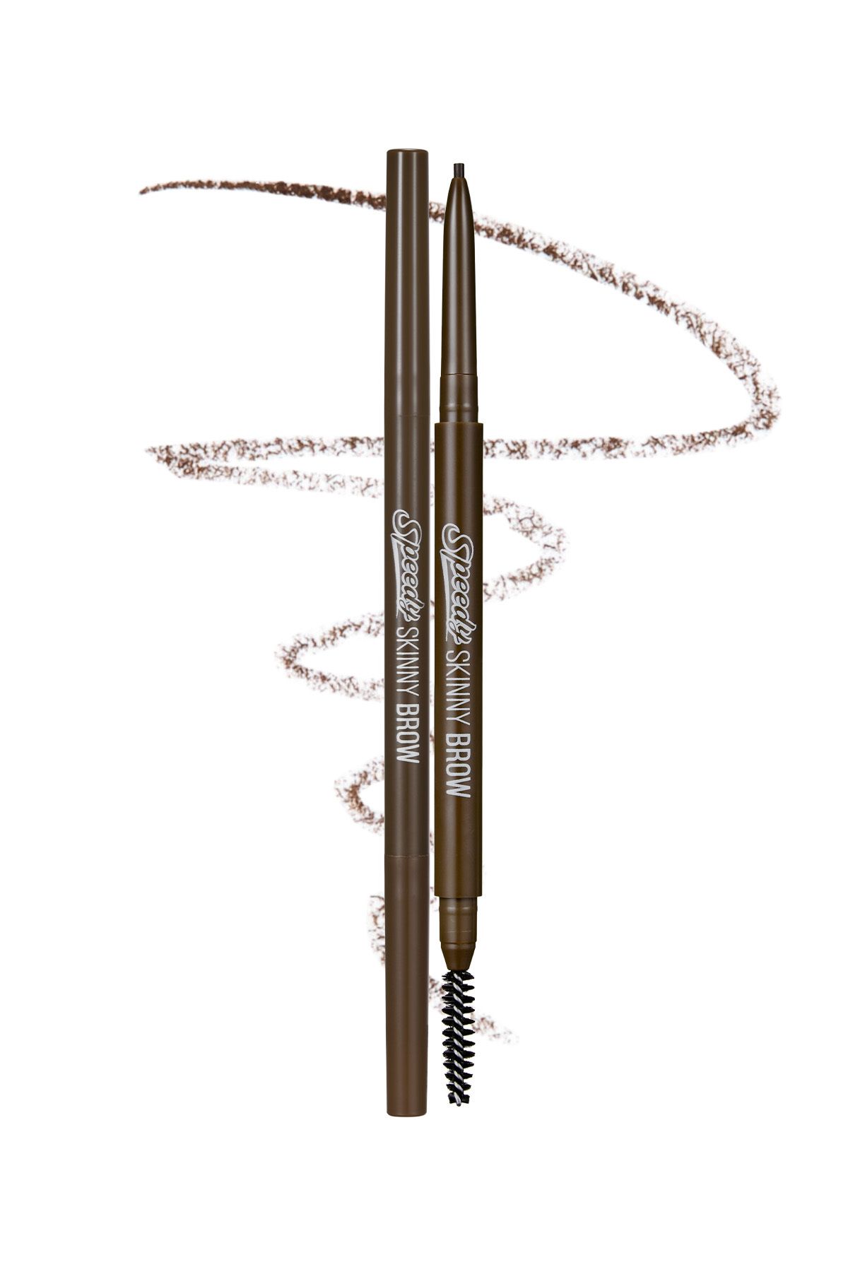 PERIPERA Ultra Fine Tip, Карандаш для бровей Natural Look Peripera Speedy Skinny Brow (3 Natural Brown) 6342