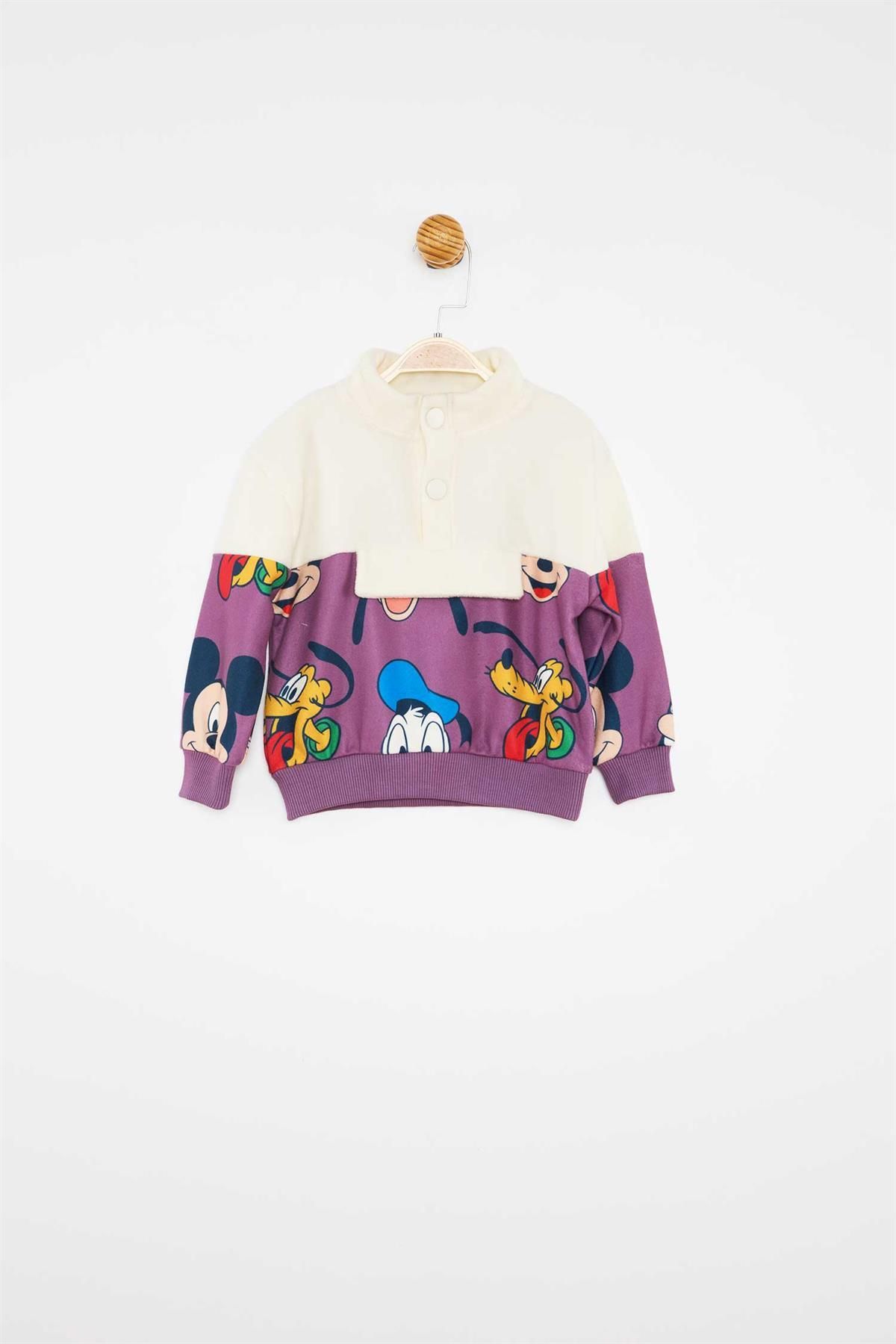 سویشرت نوزاد پسر 21163 دارای مجوز Mickey Mouse
