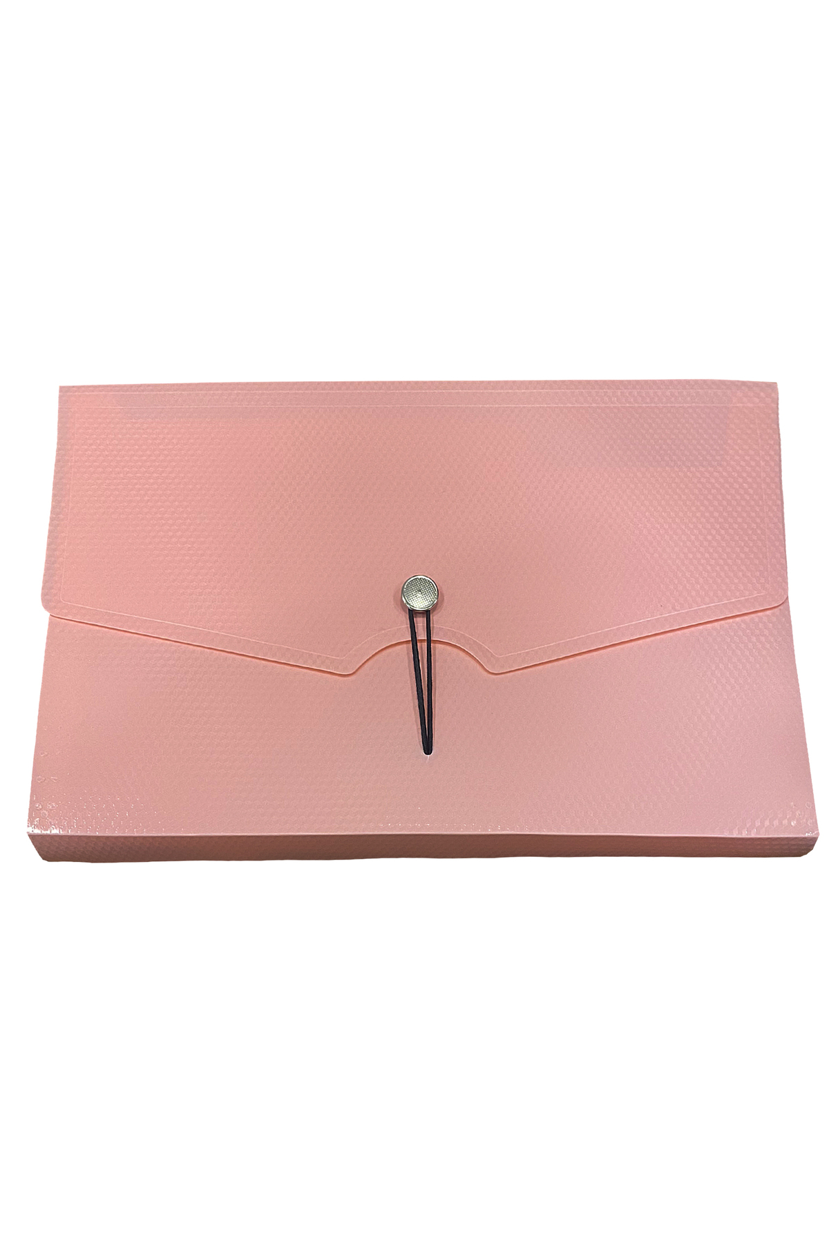 FLY COLOR 13 Bölmeli Körüklü Dosya Lastikli Pembe