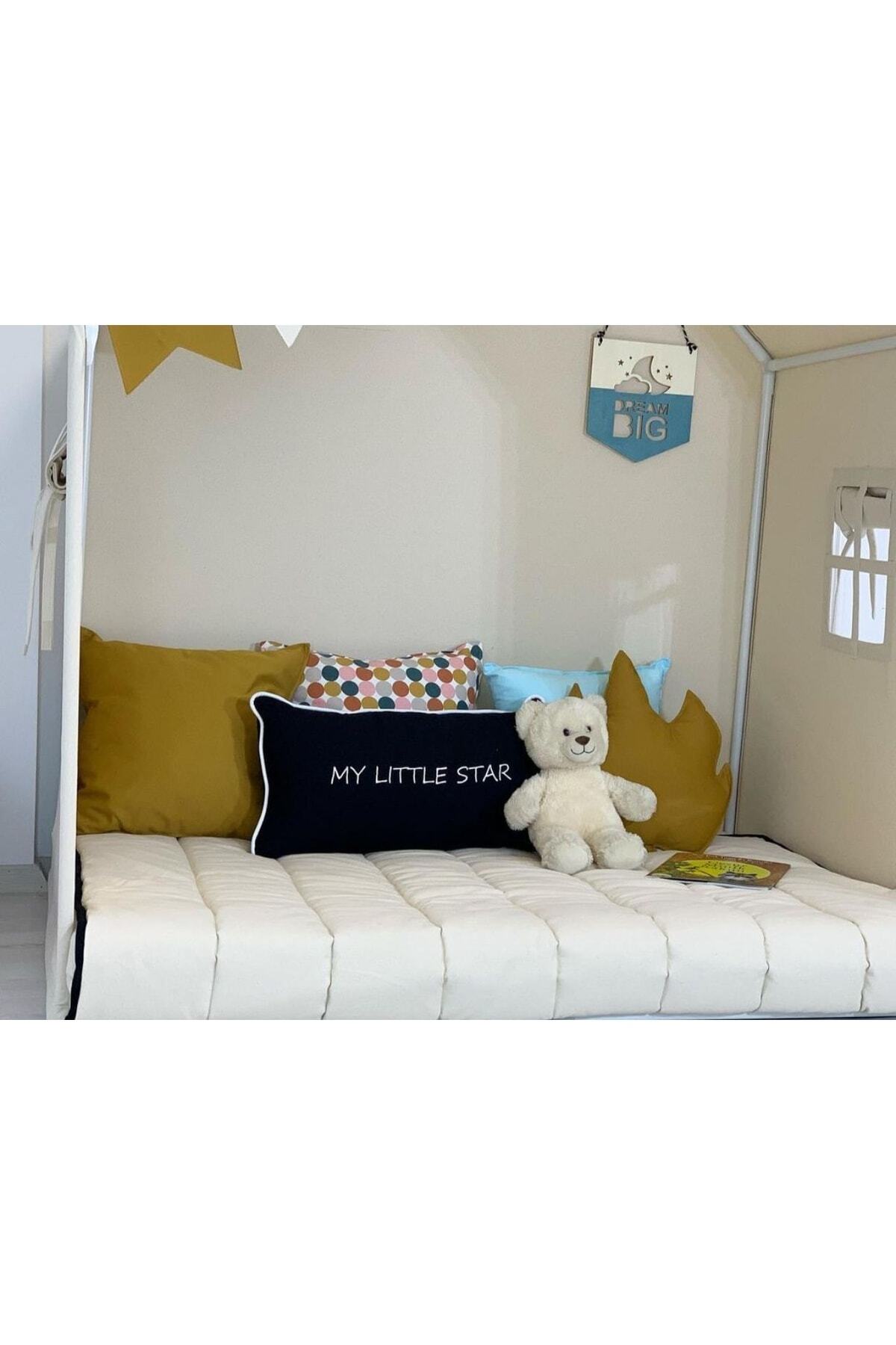 PAMUKA Natural Perdesiz Montessori Oyun Evi+Oyun Halısı fotoğrafı 3 (önizleme)
