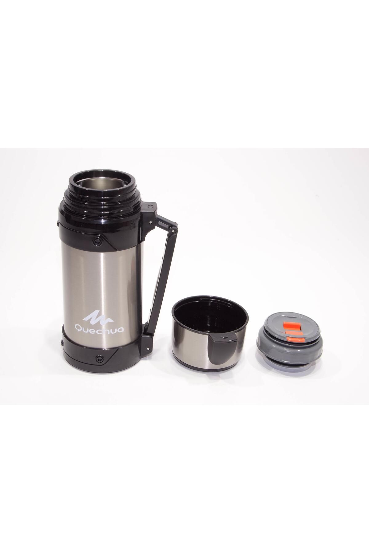 Decathlon-1,5 L Capacity Black Thermos Stainless Steel 12,5 cm X 29 cm Dimensions 3