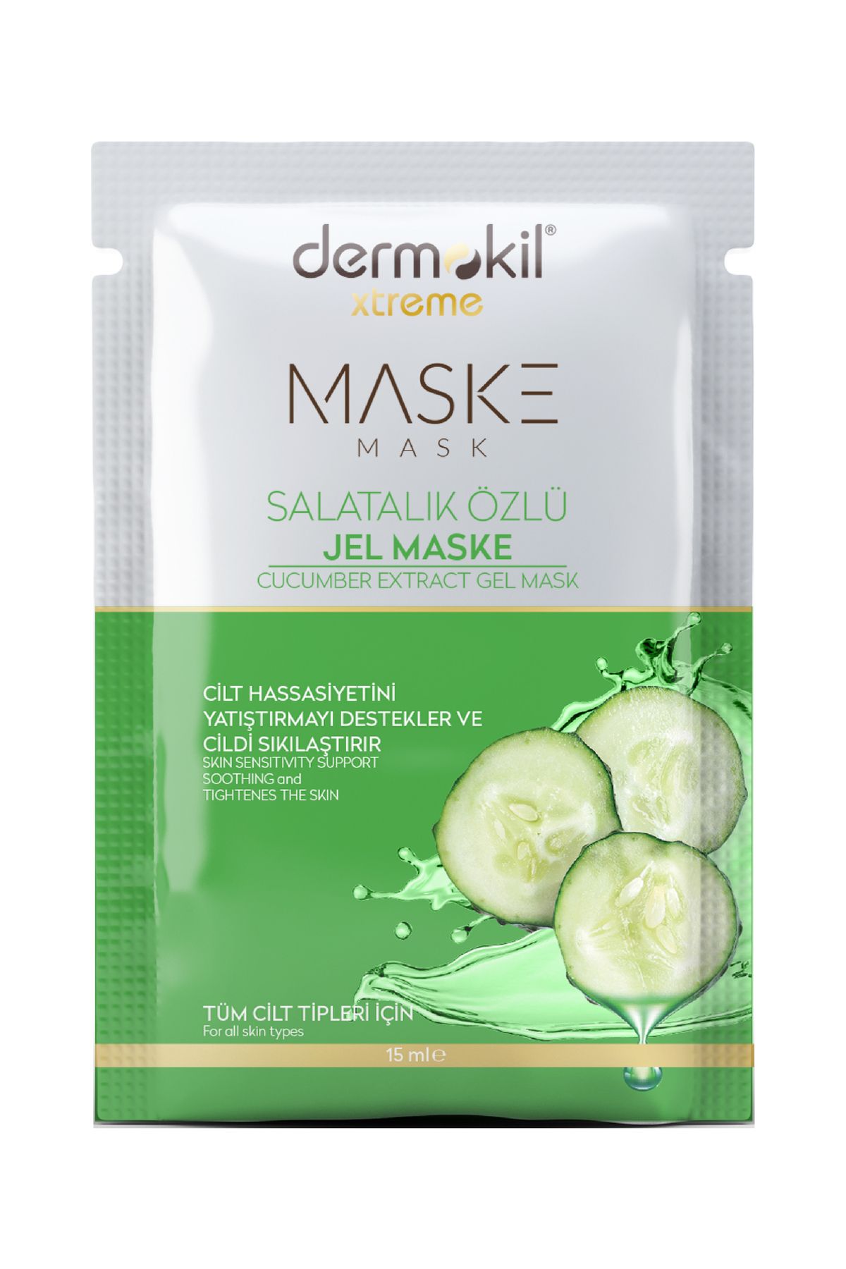 Dermokil-Cucumber Extract Gel Mask 15 ml 1
