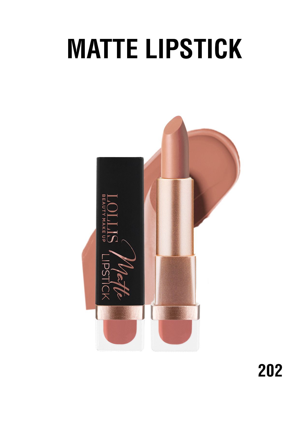 رژ لب مات 202 / رژ لب مات 202 Lollis
