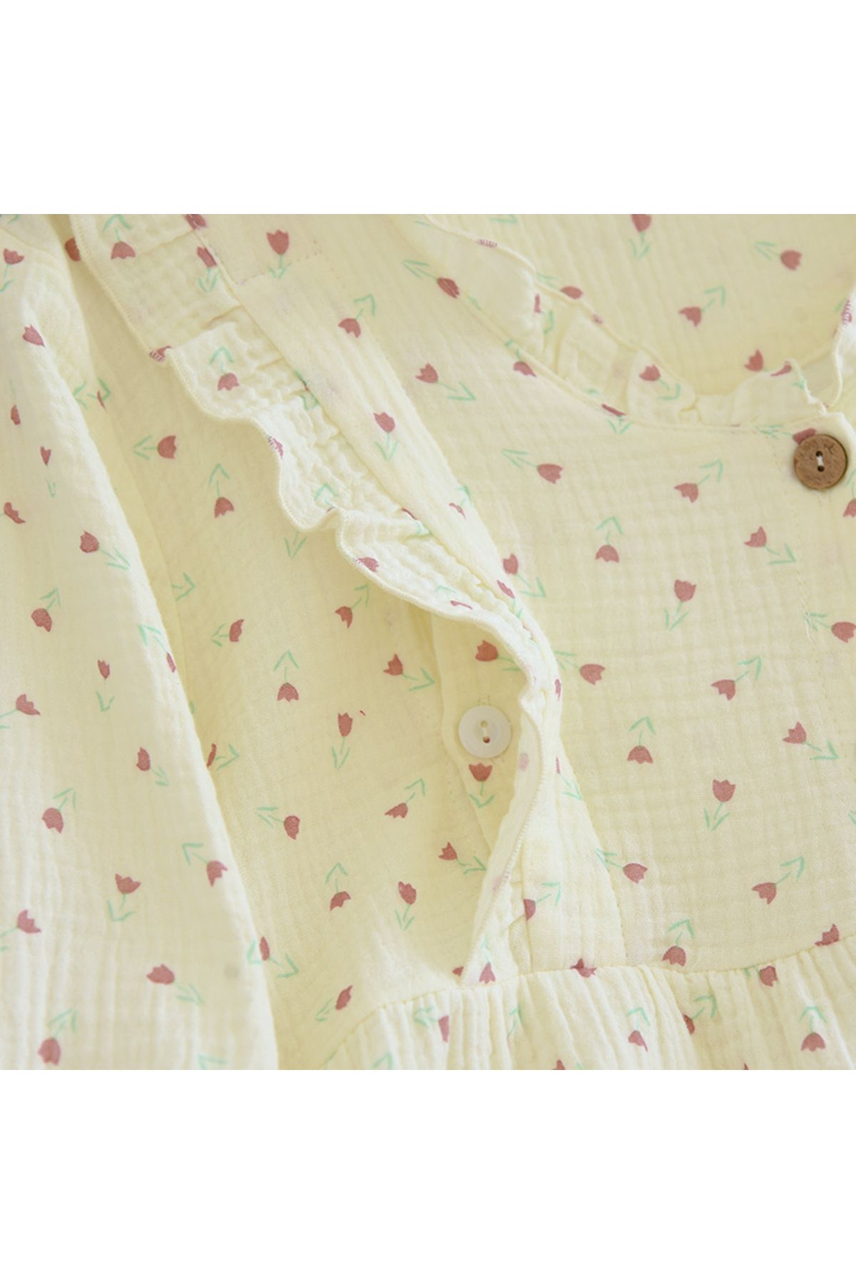 Global-Organic Cotton Muslin Fabric Pajama Set 7