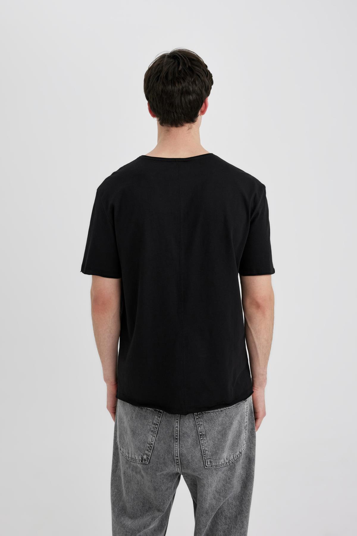 تی شرت مردانه دفاکتو | B7755AX24SM Defacto - Image 5