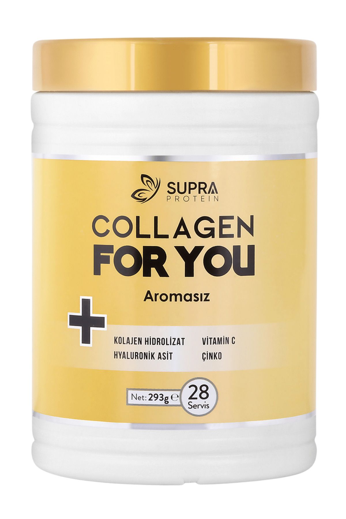 Supra Protein Collagen For You - Коллаген без ароматизаторов + гиалуроновая кислота + цинк + витамин C-28 Daily Cure 4YOUSPR2