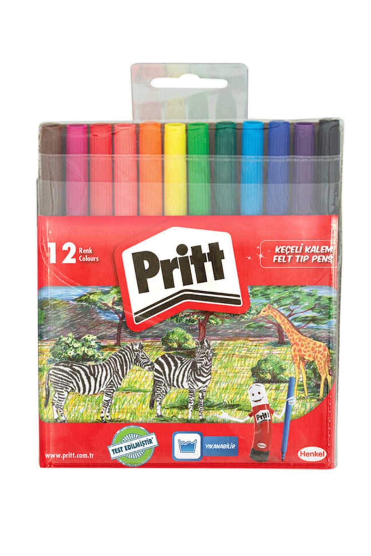 Pritt-Keçeli Kalem 12li Poşet