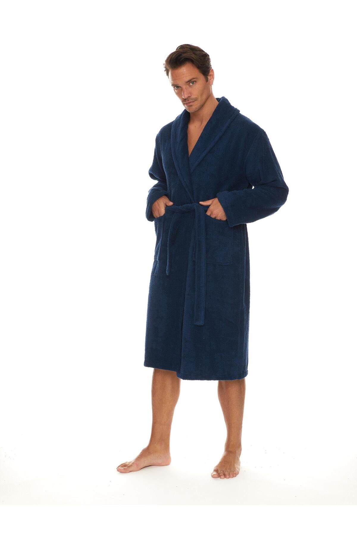 Homelover-100% Organic Cotton Shalyaka Extra Soft Men's Bathrobe 2