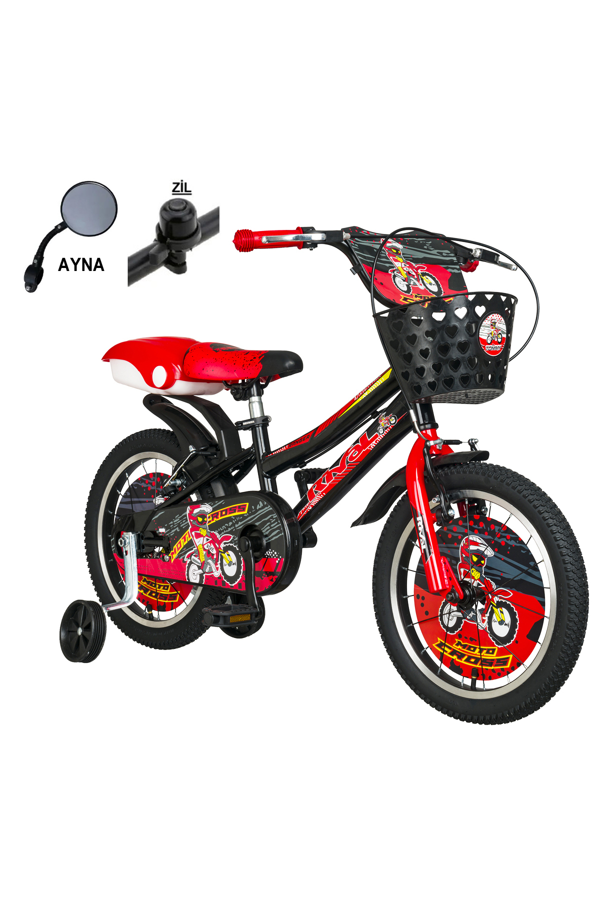 Rival 16 Jant Ranger Bisiklet 16 Jant Çocuk Bisikleti 4-7 Yaş (HEDİYELİ)