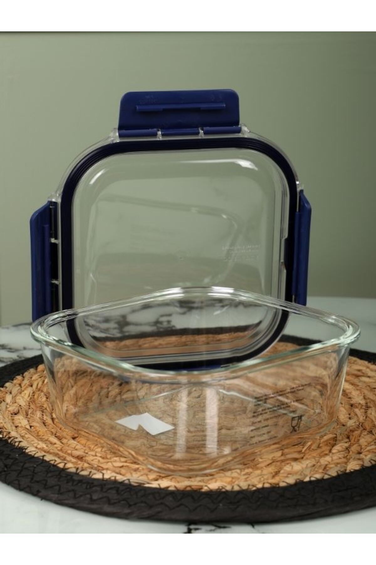 Viyalente-Lock & Lock Airtight Glass Storage Container 1.4 LT| 400°C Safe as Heat 3