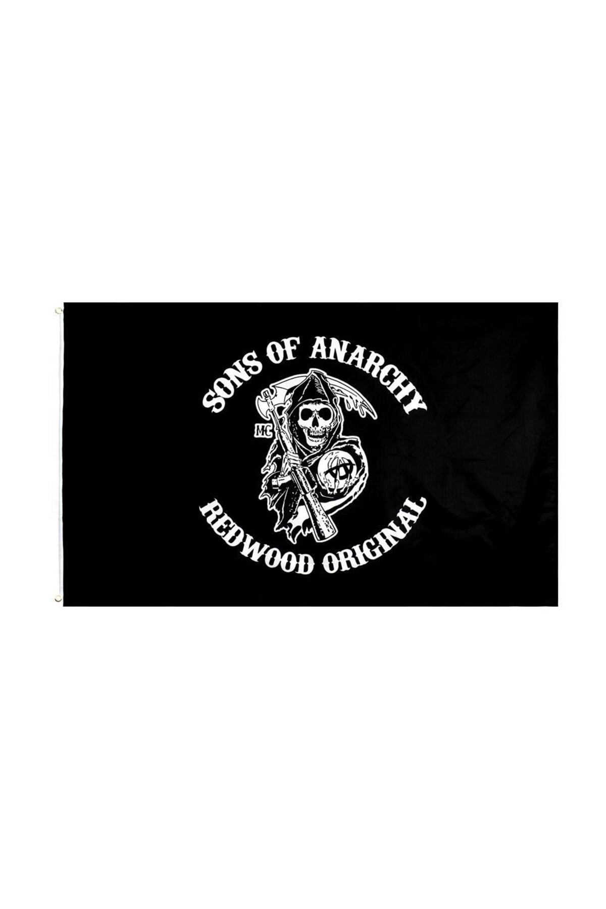Sons Of Anarchy Printed Raschel Fabric Digital Print Flag