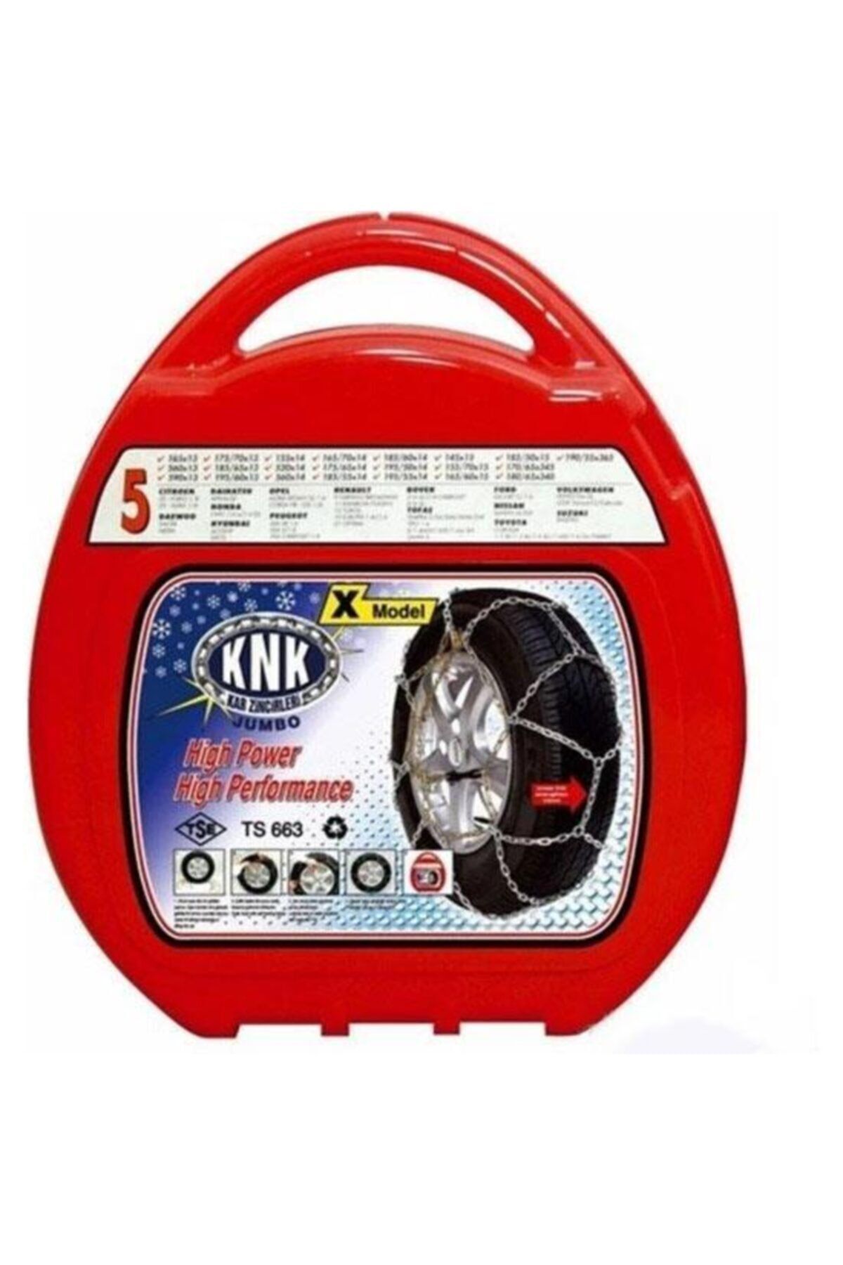 KNK Takmatik Zincir 10 Numara 225/55 R17