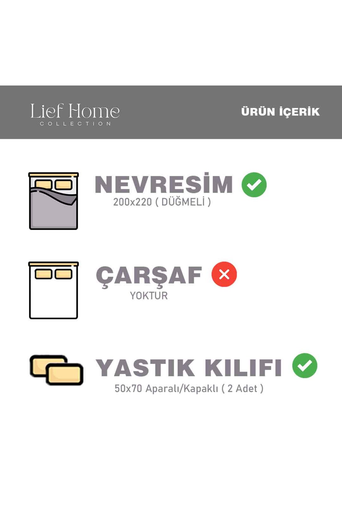 liefhome Ranforce Kumaşından Dama Desenli Çift Kişilik Nevresim Seti | 200x220 4