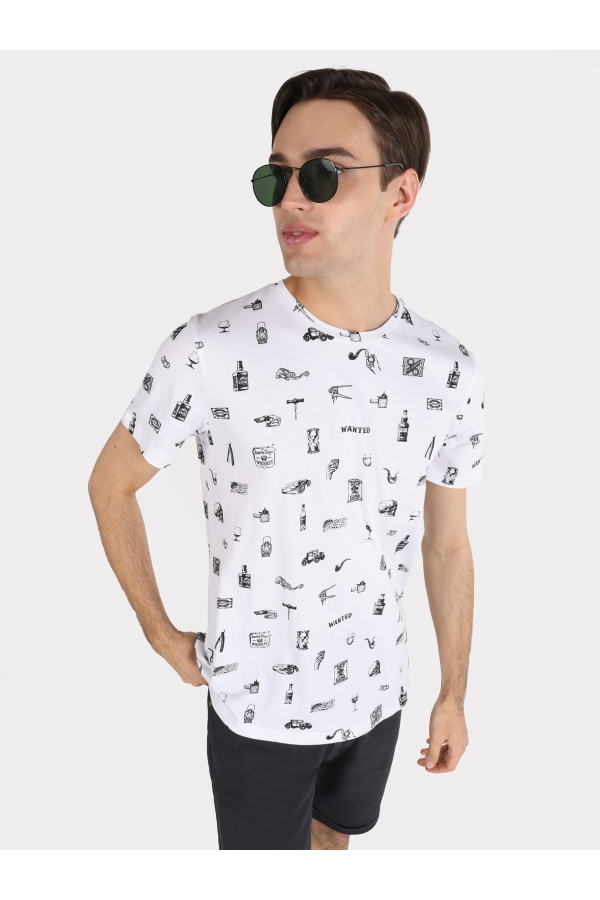 تی شرت مردانه کولینز | .CL1057944_Q1.V1_WHT Colin’s - Image 4