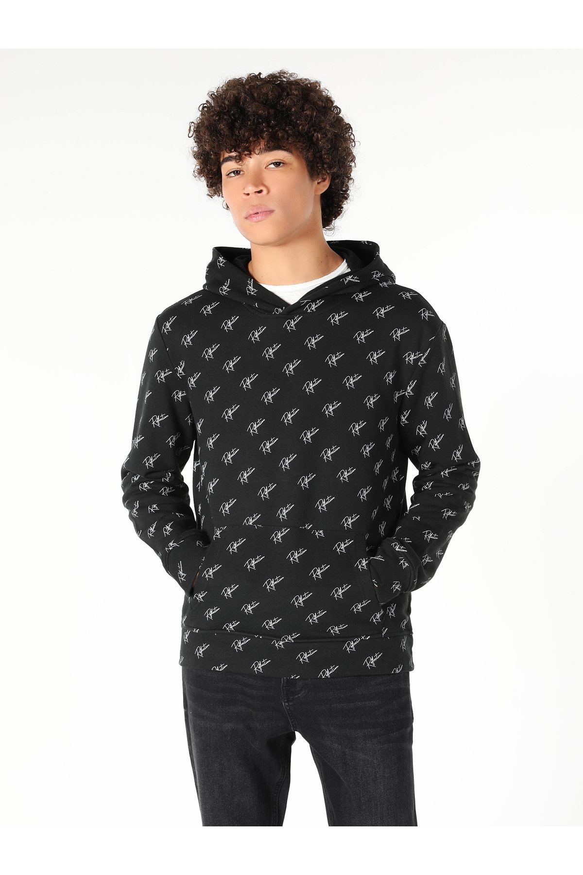 سویشرت مردانه کولینز | .CL1059665_Q1.V2_BLK Colin’s - Image 4