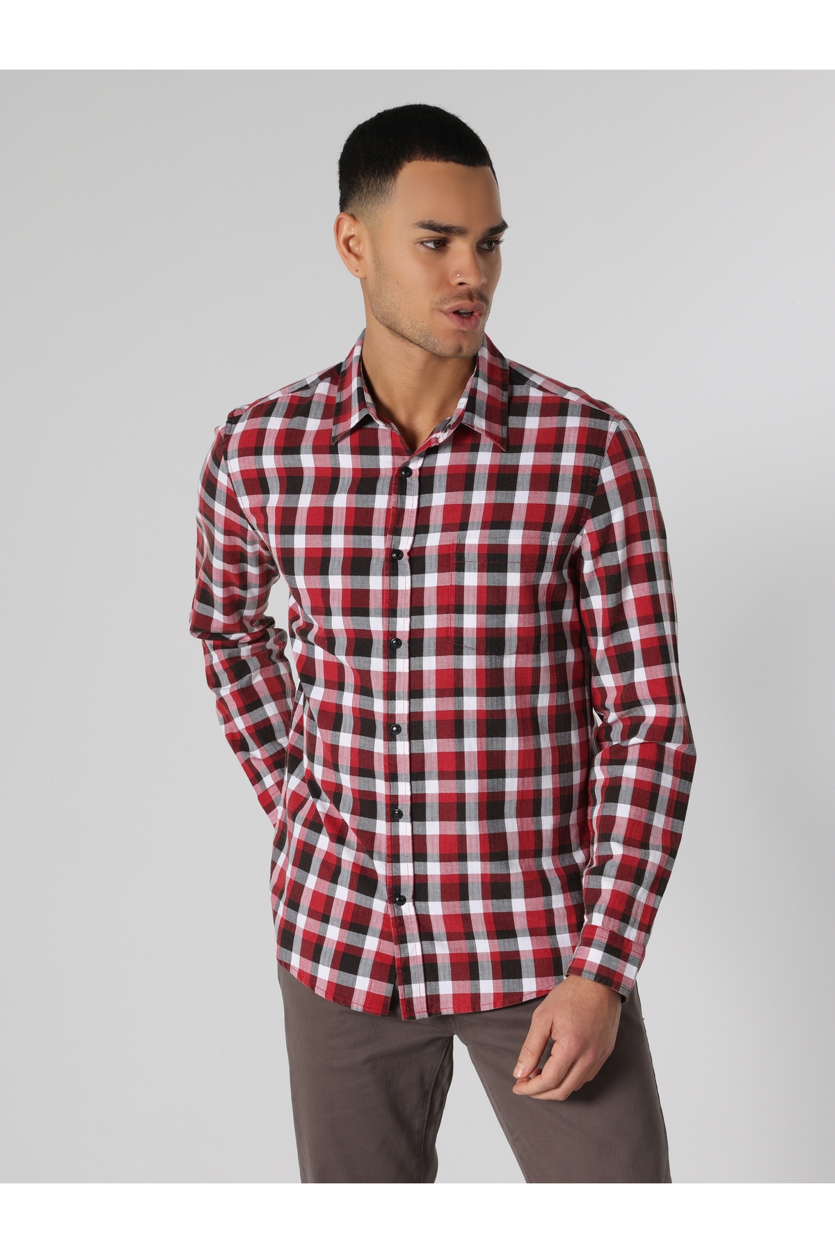 پیراهن مردانه کولینز | .CL1061712_Q1.V1_RED Colin’s - Image 3