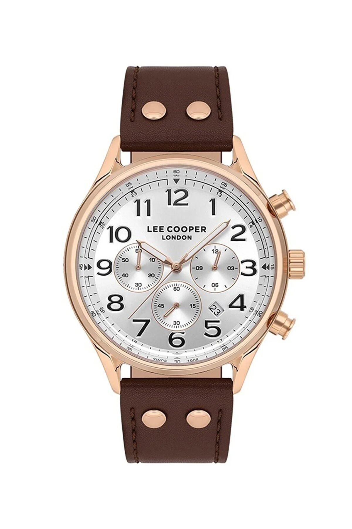 ساعت مردانه قهوه ای لی کوپرLee Cooper | dop15638860igo اورجینال - تصویر 5