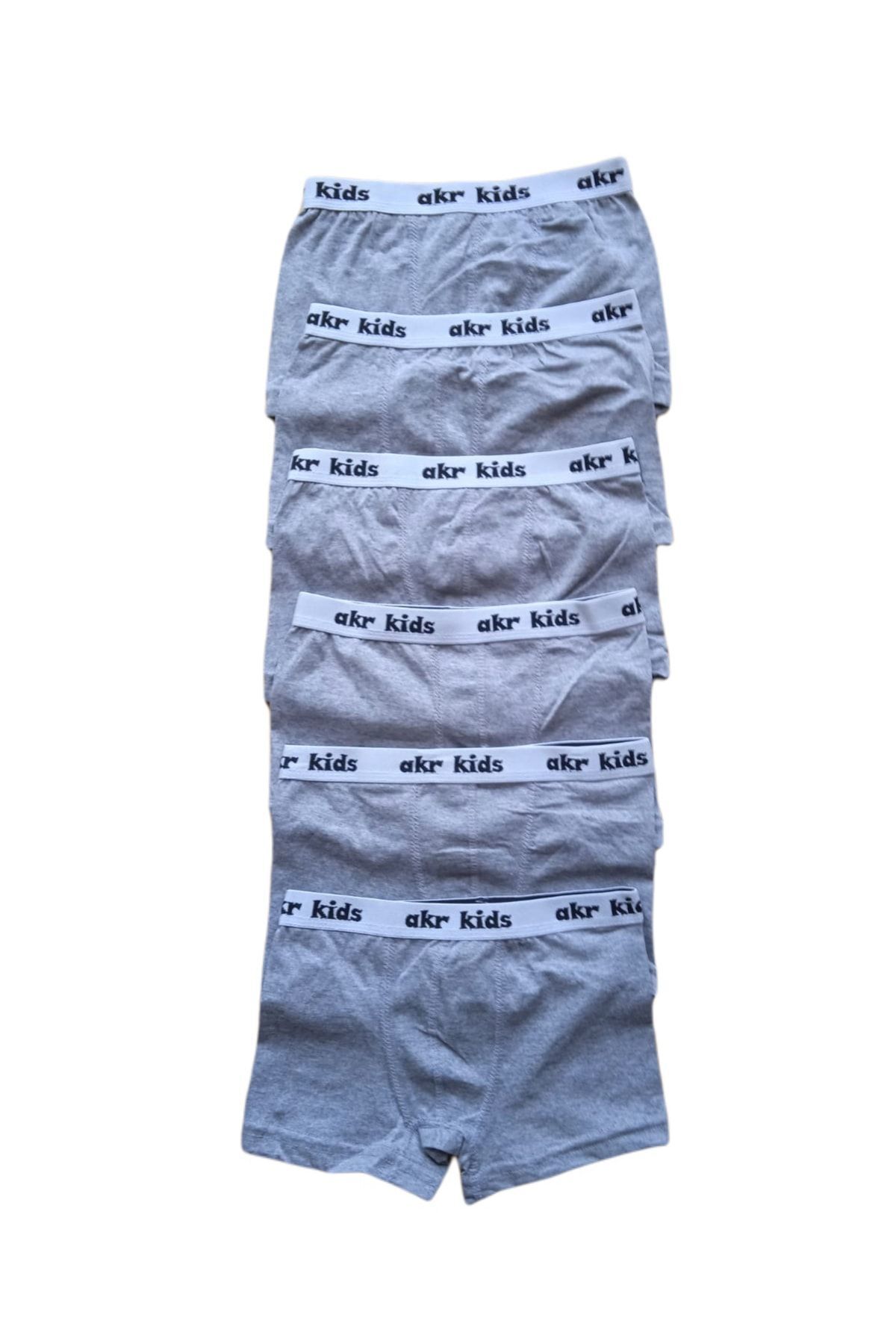 Tezzgelsin Erkek Çocuk Ikili Set Pamuklu Penye 6 Atlet 6 Boxer fotoğrafı 3 (önizleme)