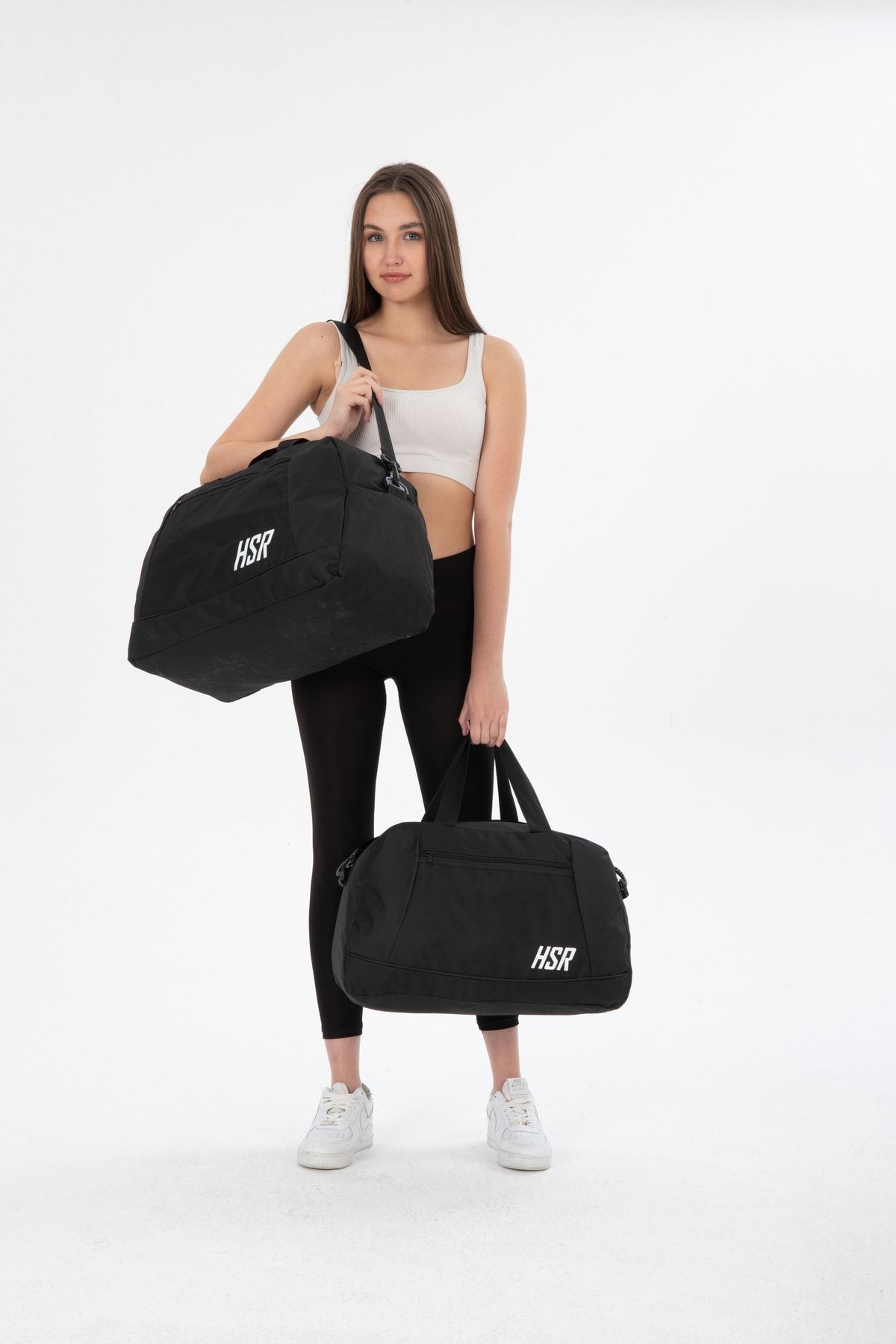 2Lİ BÜYÜK BOY + ORTA BOY UNİSEX SPOR,SEYAHAT VE SPOR ÇANTASI