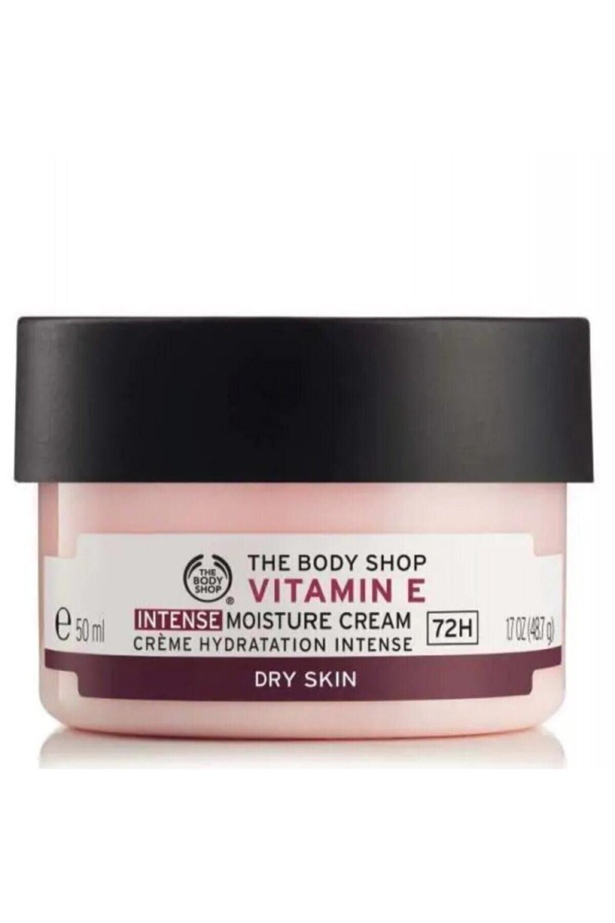 بادی شاپ کرم مرطوب کننده قوی ویتامین E - 50 میلی لیتر