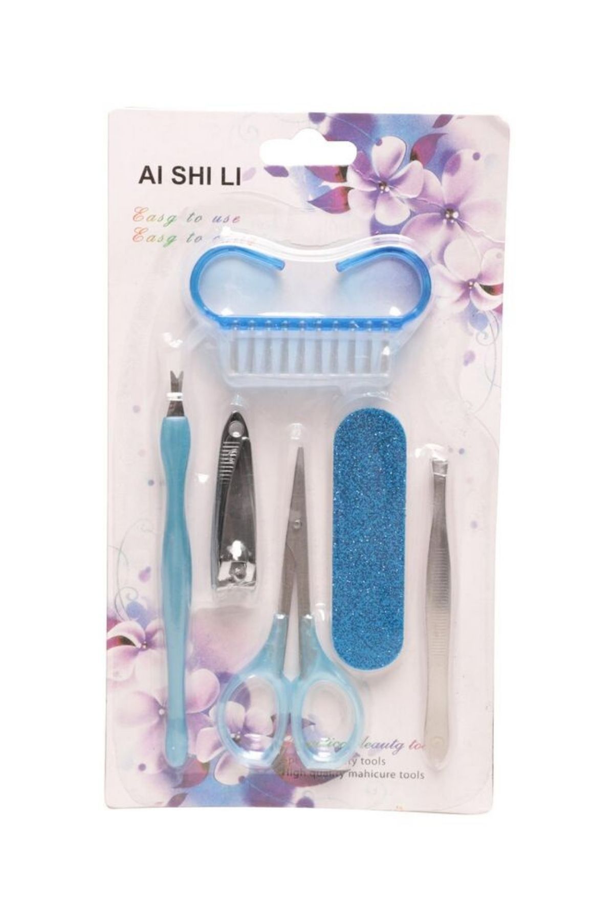 Practials-Mini Size Multi-Purpose Nail Manicure Care Set| Multicolored 4