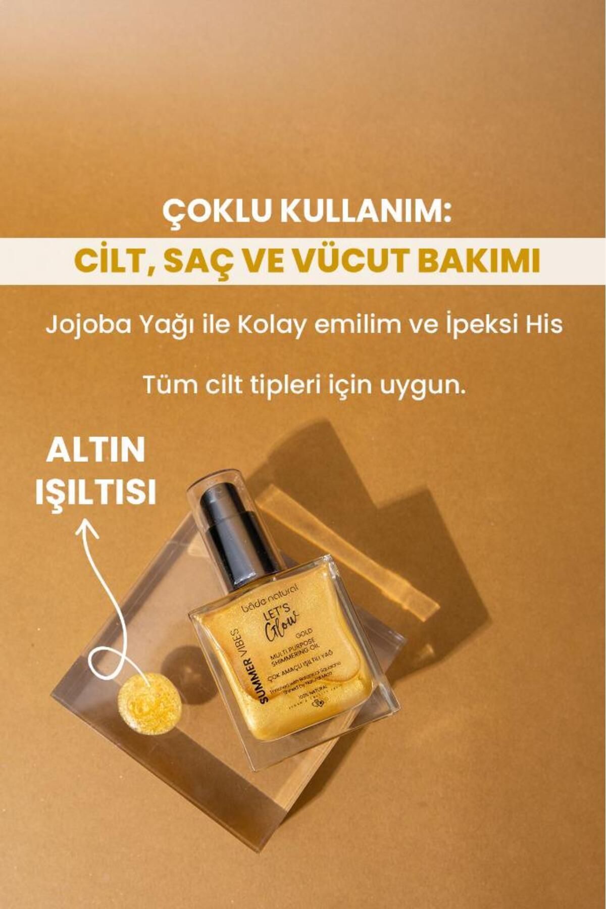 روغن مراقبتی مرطوب کننده بدن چند منظوره 50 میل Bade Natural