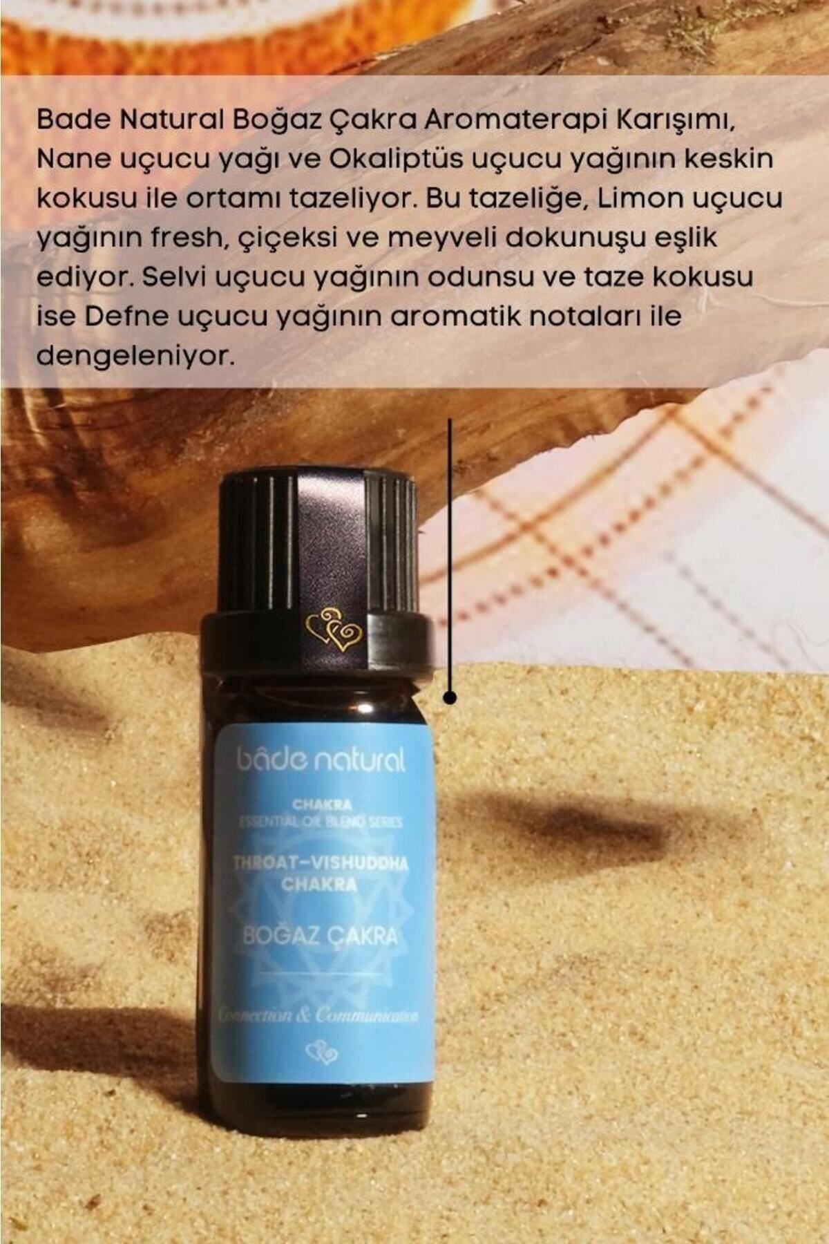 روغن مراقبتی مخلوط آروماتراپی چاکرا BOSPHORUS 10 میل Bade Natural