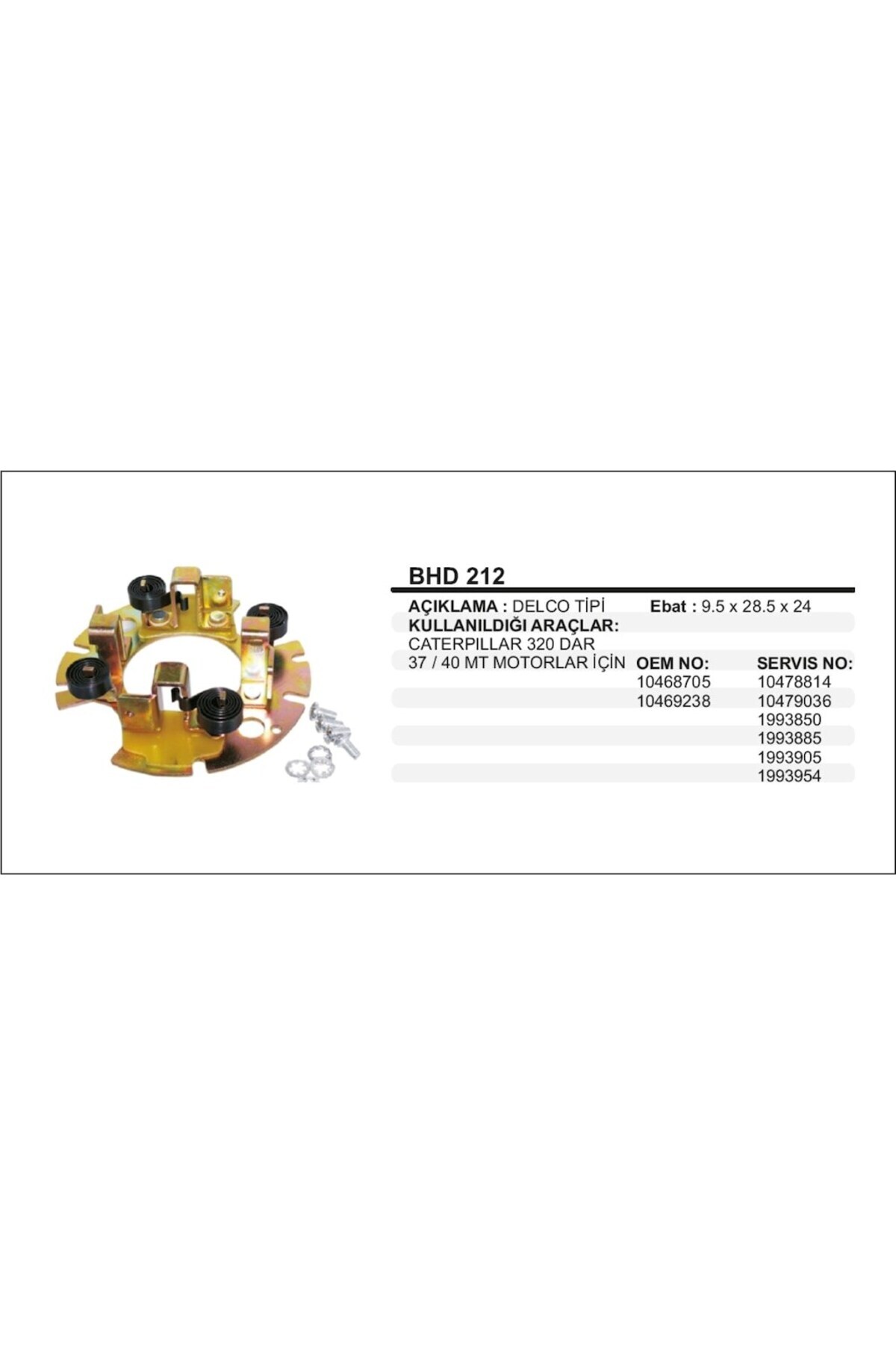 parcafix Firca Taşıyıcı Caterpiller Dar Komur 504627492
