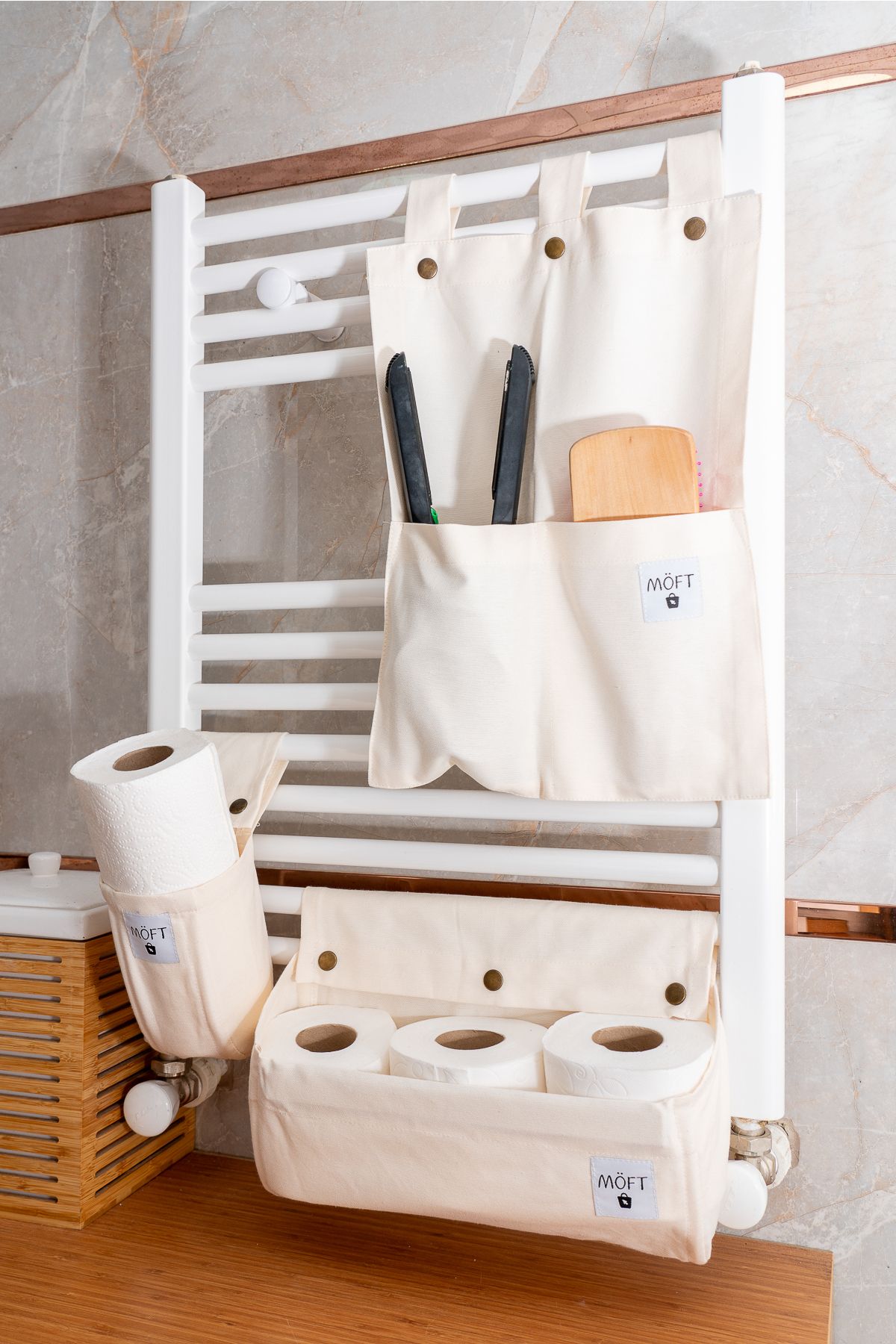 MÖFT Organizator Pentru Baie, Bucătărie Și Camere Din 3 Piese - Organizator Care Oferă - Mărime unică