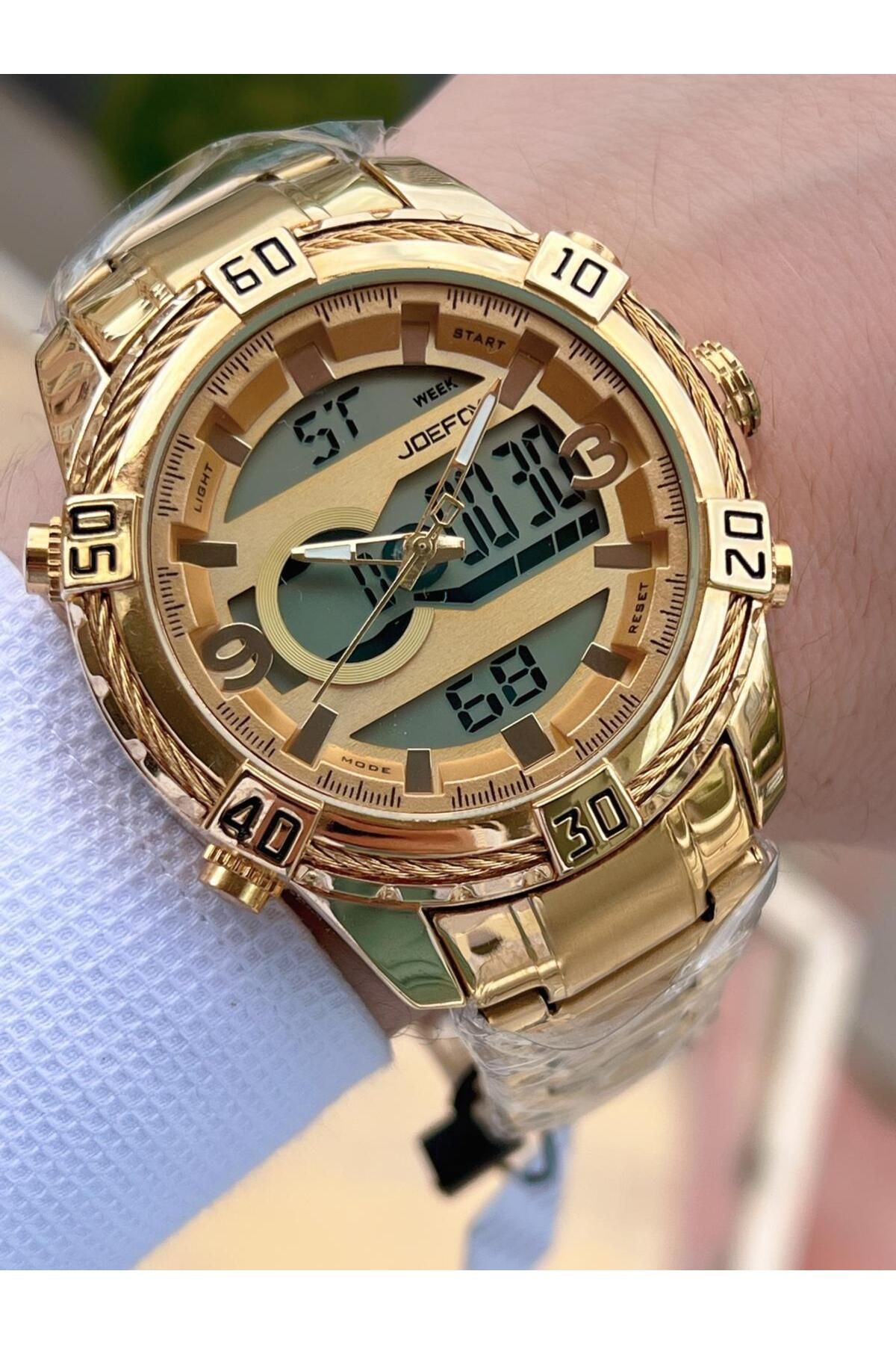 Joefox G SHOCK Kasa Dijital Analog 5 Atm Suya Dayan kl 2 Y l Garantili Spor Kol Saati J GS37 Erkek Aksesuar