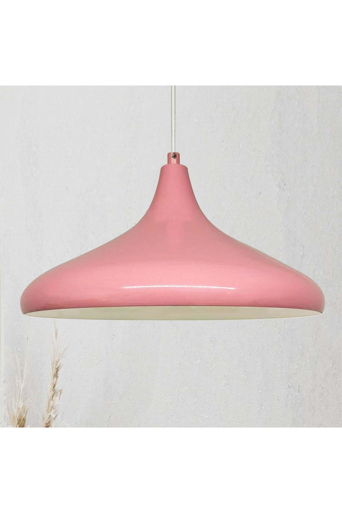 Bamyum-Champion 35cm E27 Rosa Pendelleuchte 1