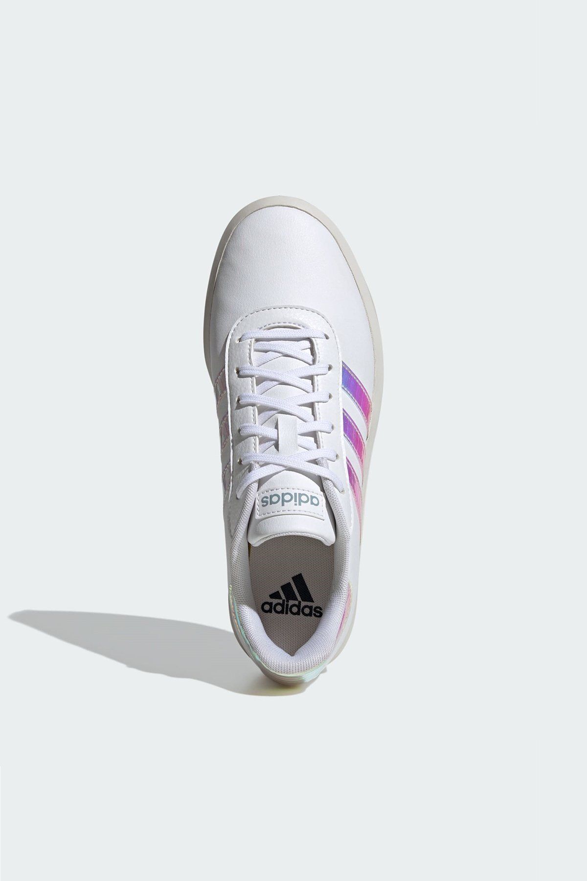 کفش پیاده روی سفید زنانه های اسکیت بورد پلتفرم adidas