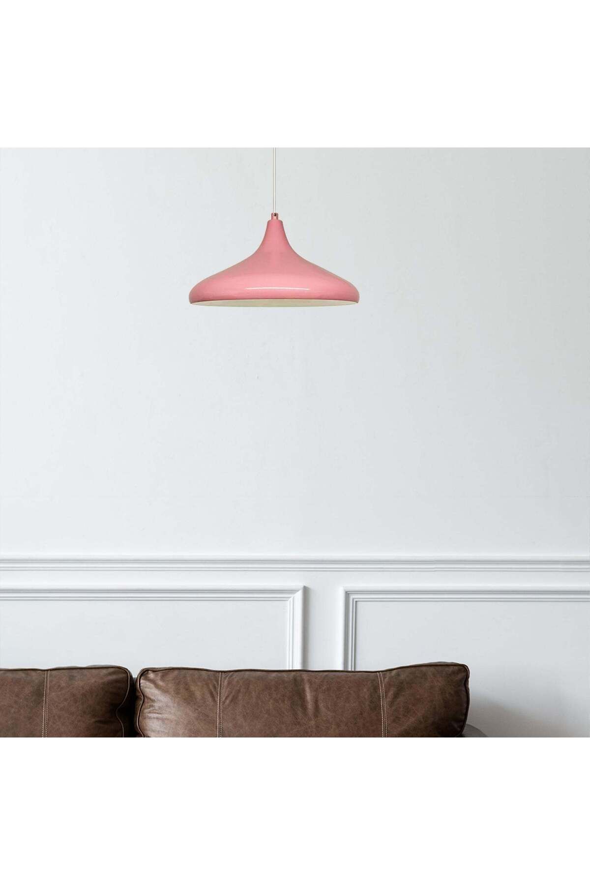 Bamyum-Champion 35cm E27 Rosa Pendelleuchte 3