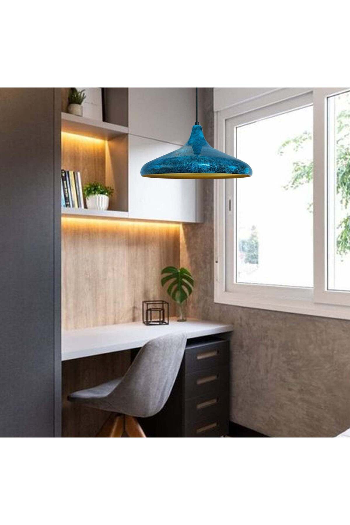 Bamyum-Champion E27 35cm Ocean Lampe - Pendelleuchte 4