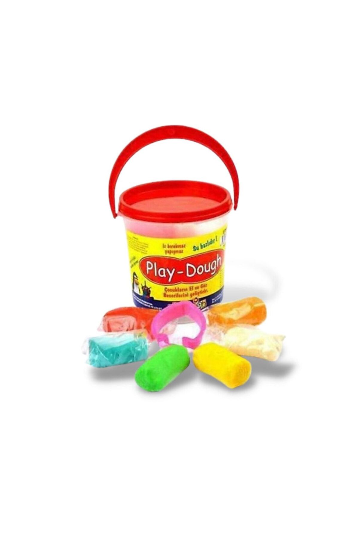 OYUNCAK STORE-6-Color Bucket Play Dough Set 3