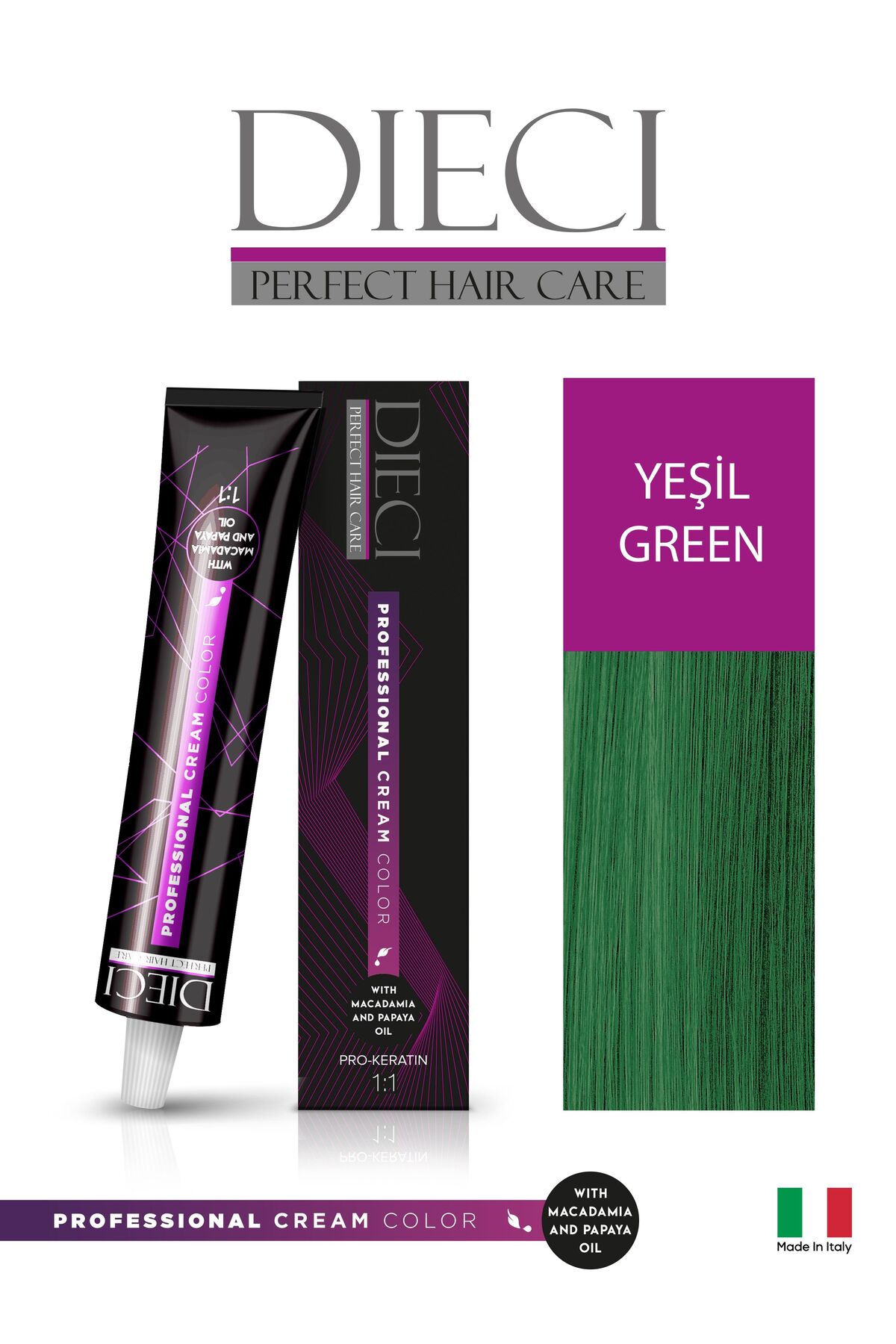 Dieci Dıecı Professıonal Tüp Boya Kızıl 60ml.