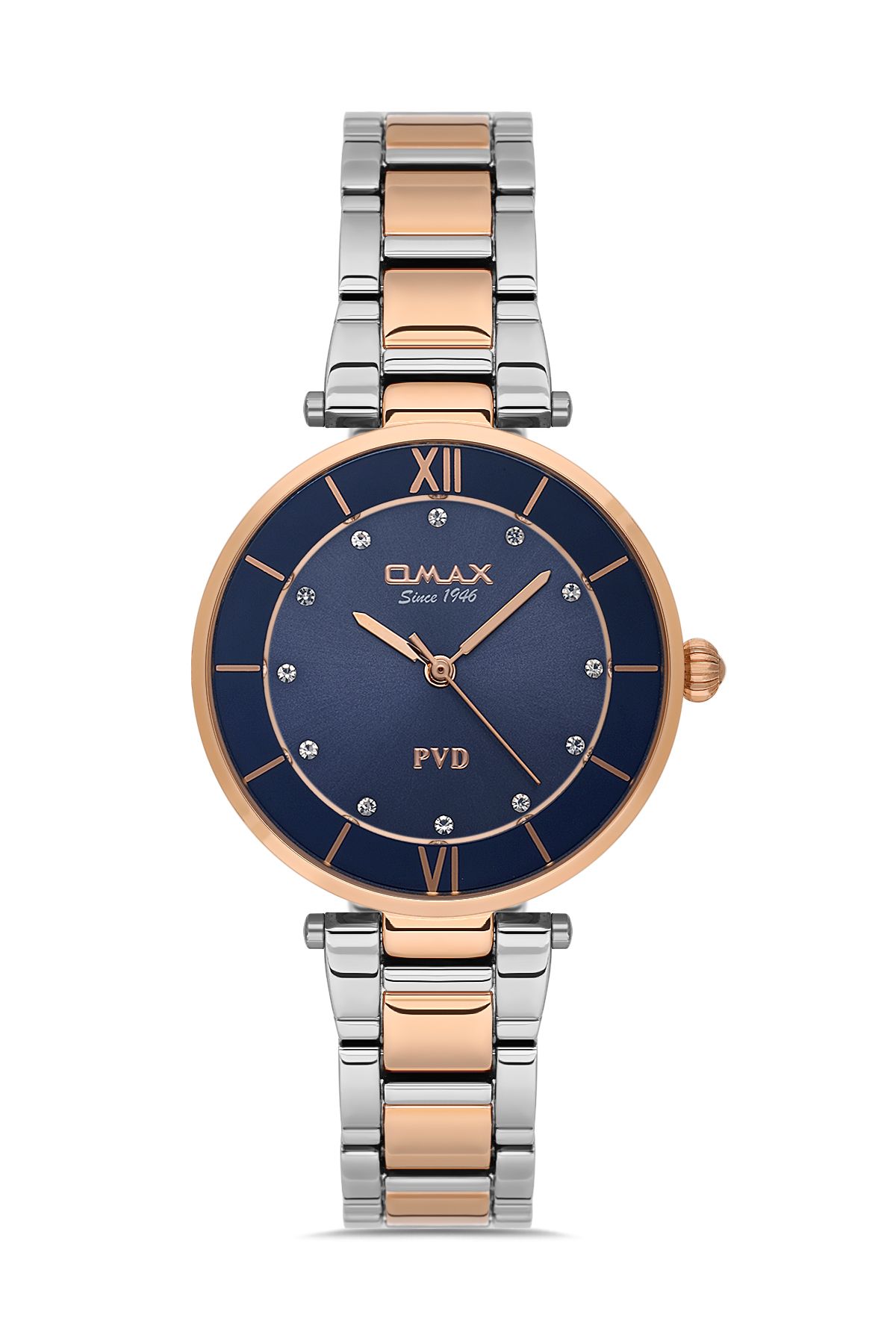 Omax watch stainless steel top