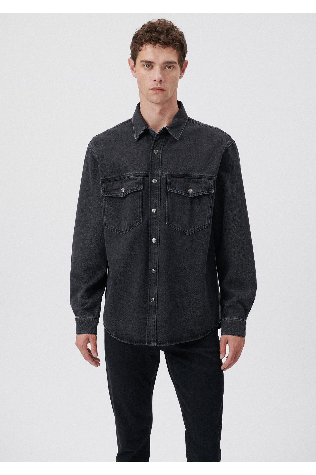 پیراهن مردانه ماوی | 210031 Mavi - Image 3