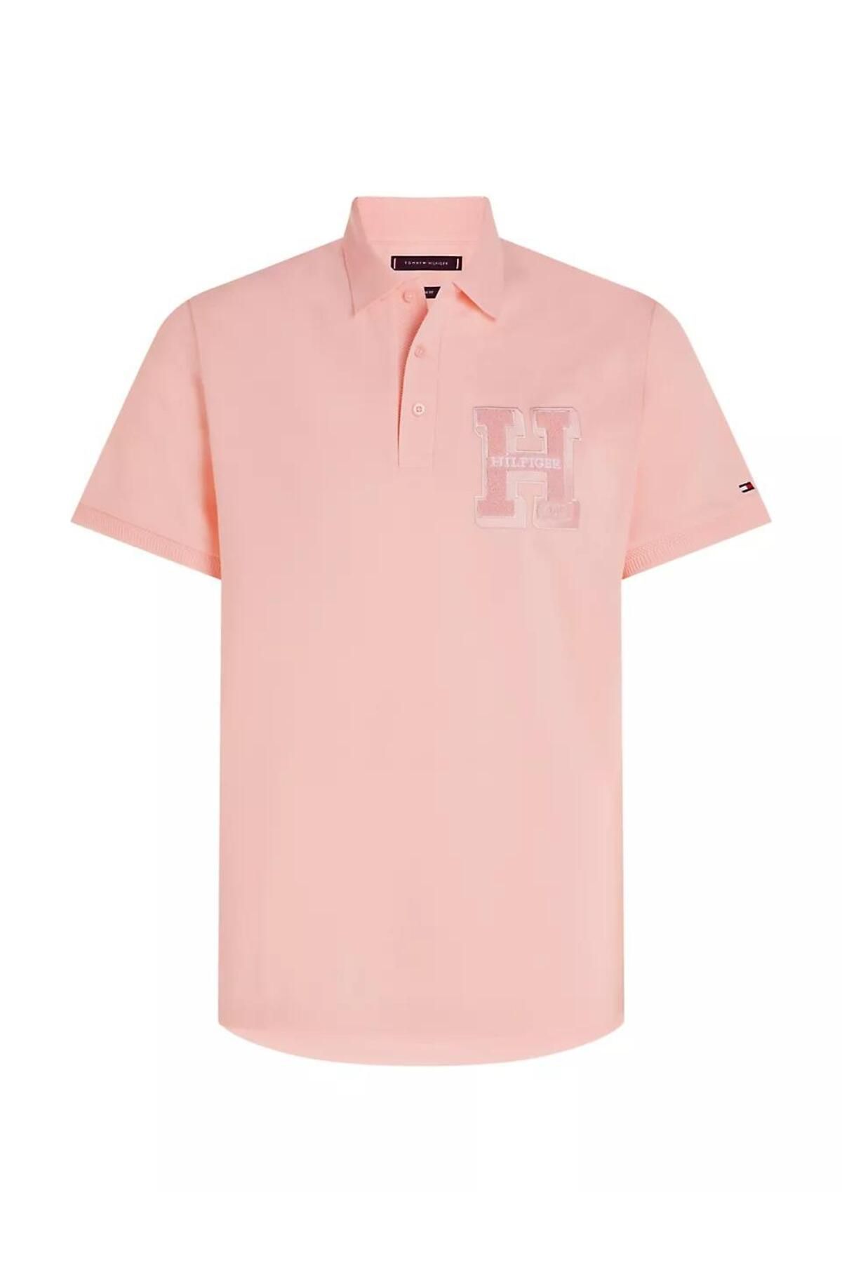 Pink tommy polo outlet