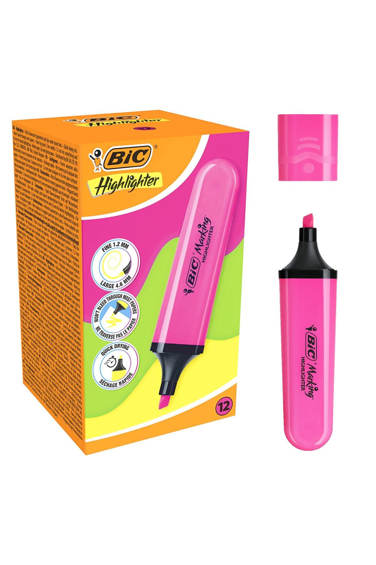 BİC SARI FOSFORLU KALEM BRİTE LİNER XL