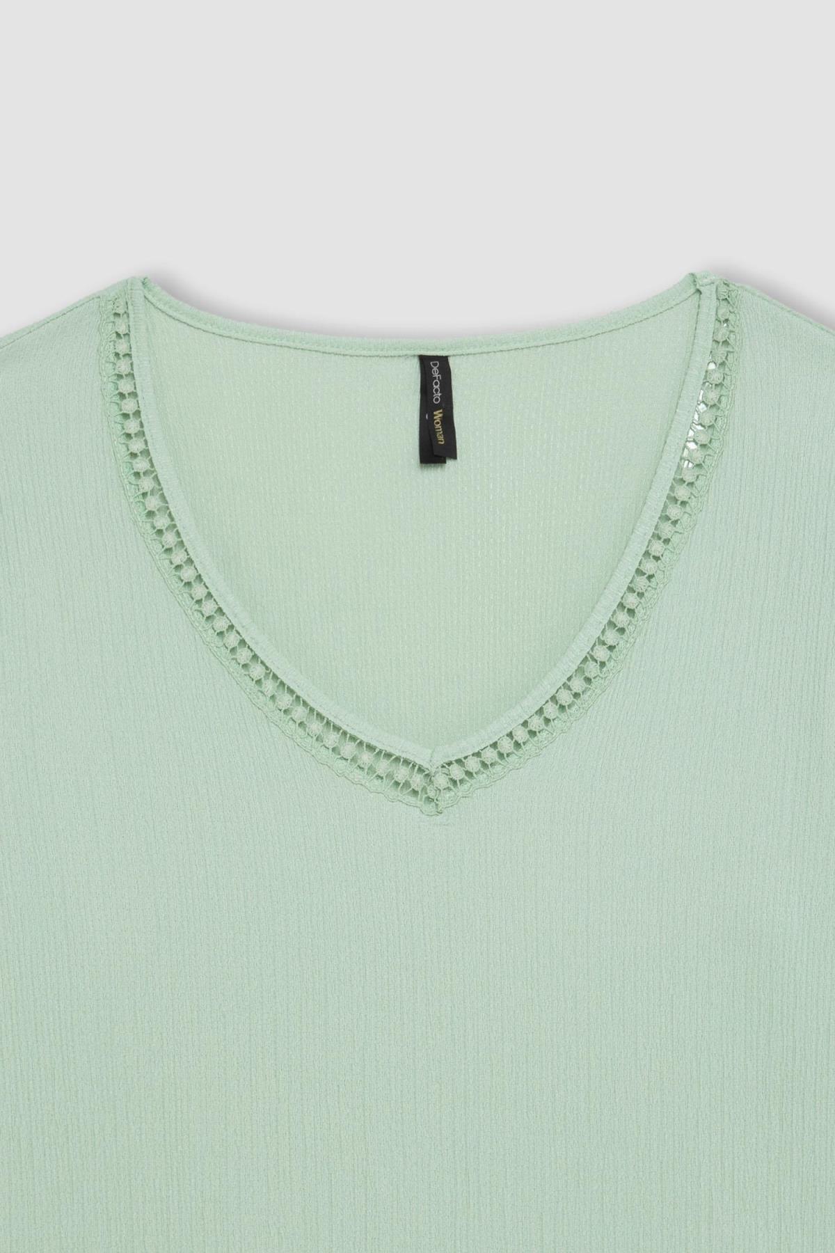 تی شرت زنانه دفاکتو | C3964AX24SP Defacto - Image 7