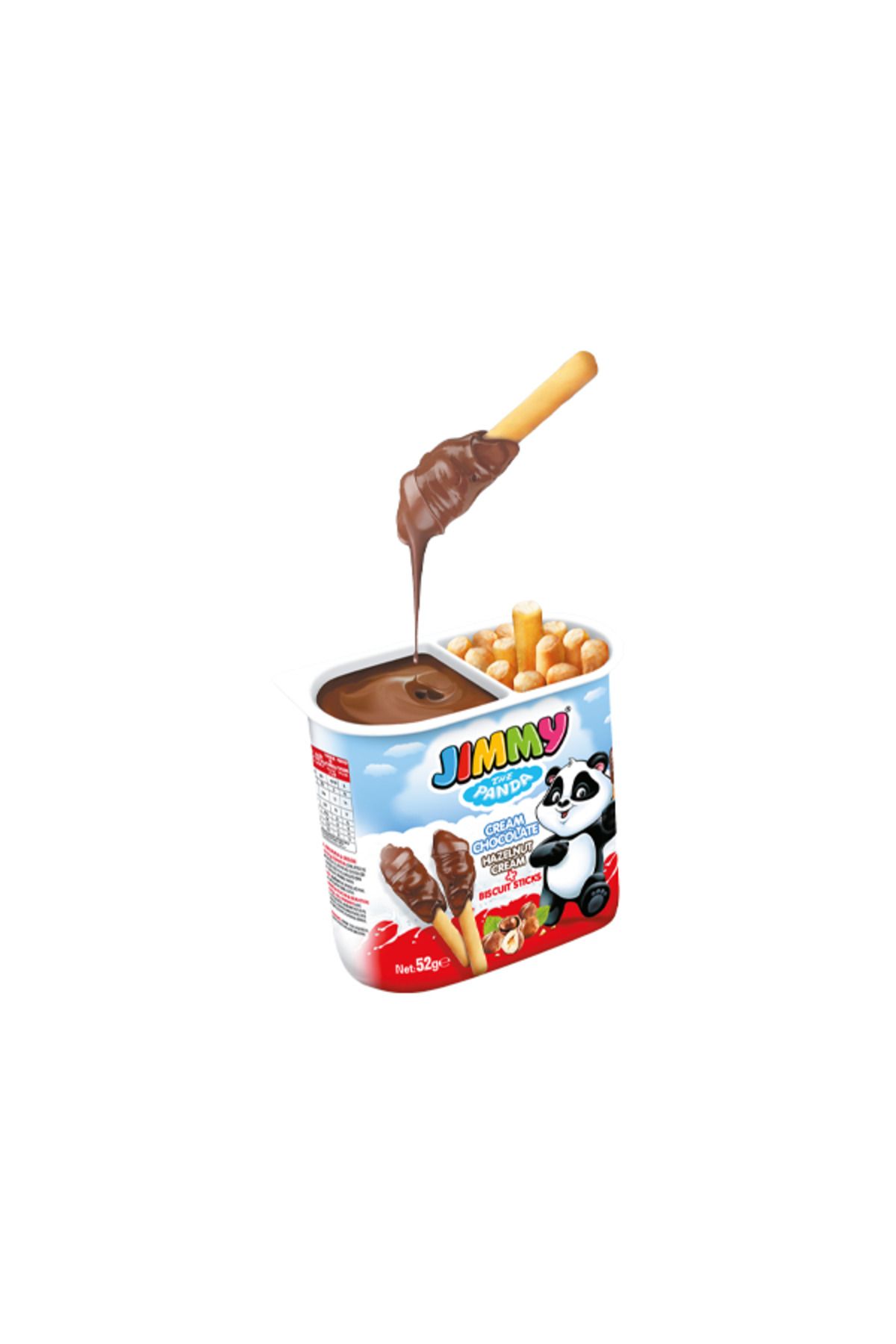 TAYAŞ-Jimmy Grissini Cocoa Hazelnut Cream Chocolate with Sticks 52 Gr X 24 2