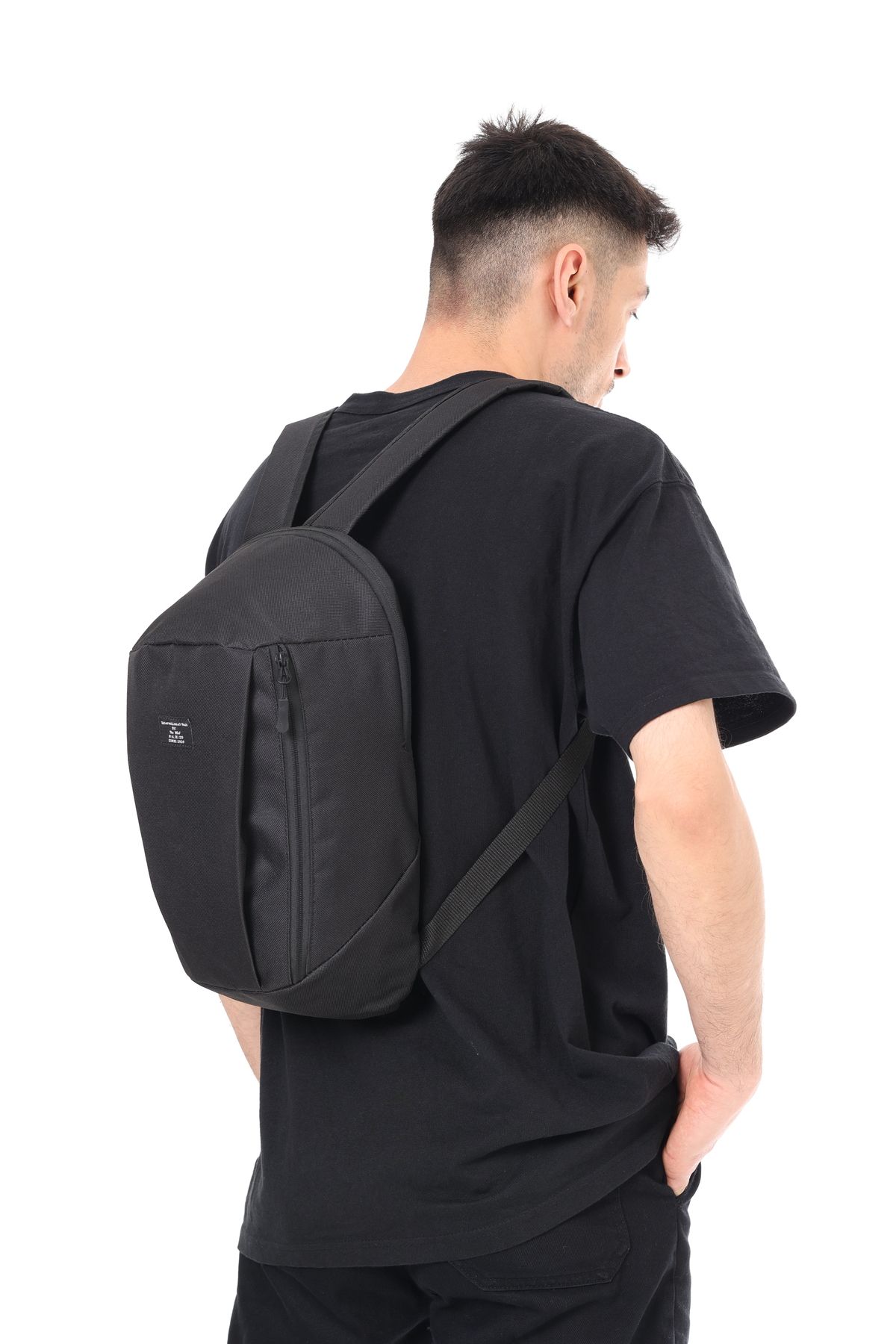 Unisex 2 Bölmeli Siyah Outdoor Antreman  Yürüyüş Kamp Bisiklet Spor (10L) Sırt Çantası
